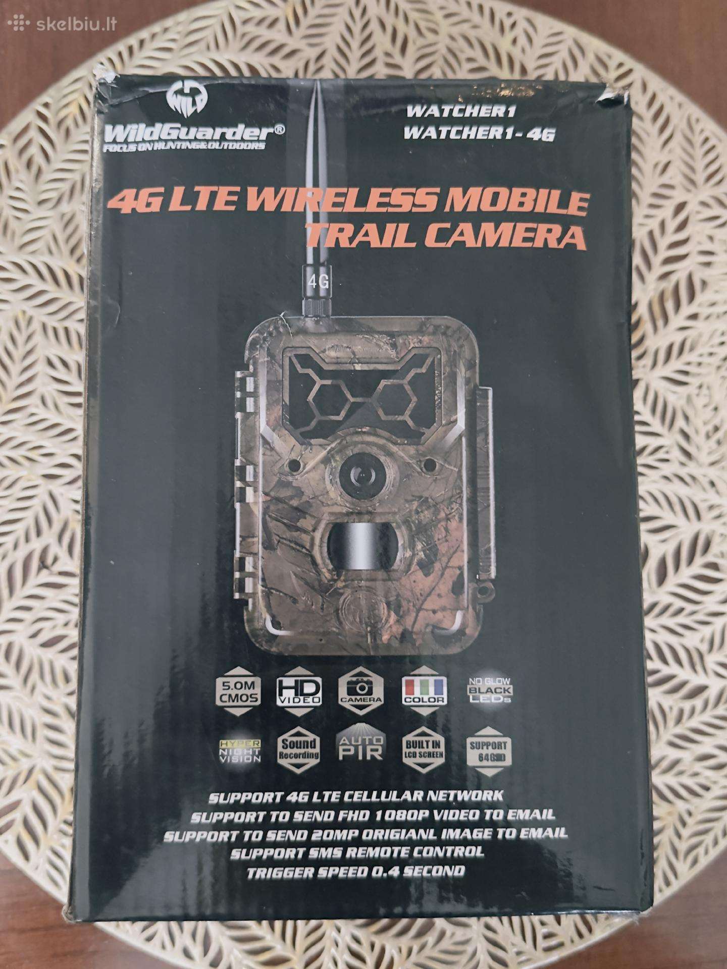 Wildguarder Watcher 1-4G 4G Lte medžioklinė kamera