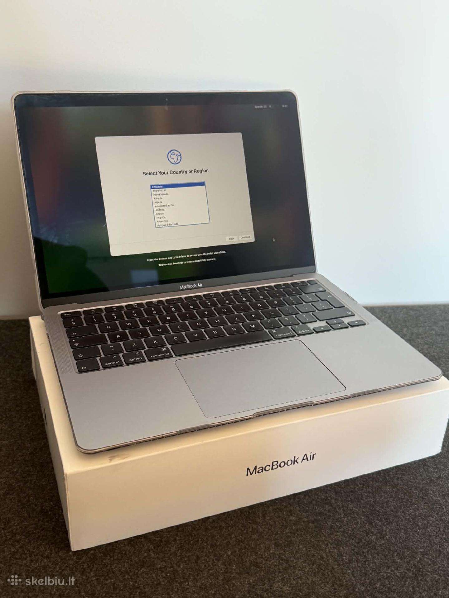 MacBook Air 13" 2020 A2179, Intel, 8 GB RAM, 256 G