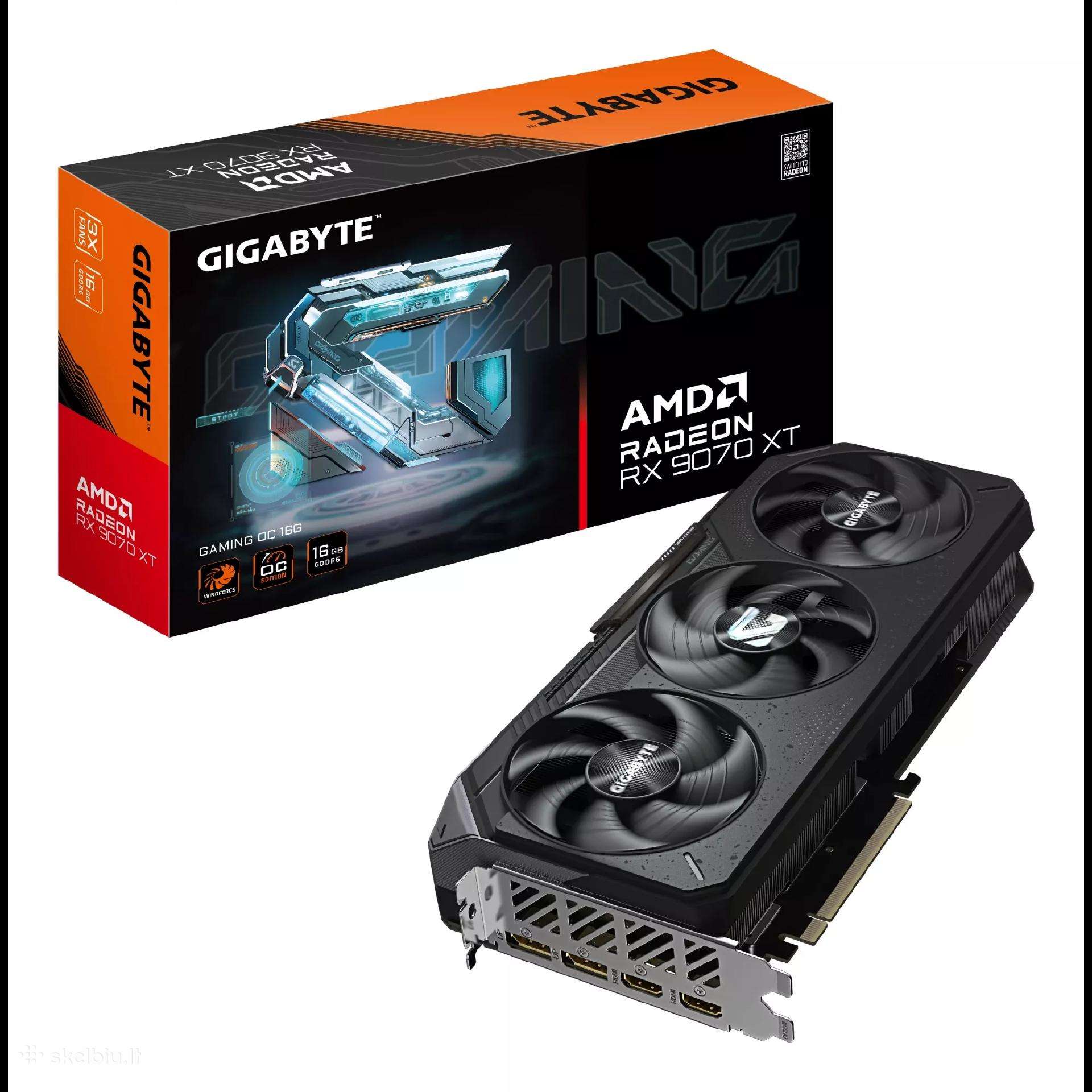 Gigabyte Radeon Rx 9070 XT Gaming Oc 16g