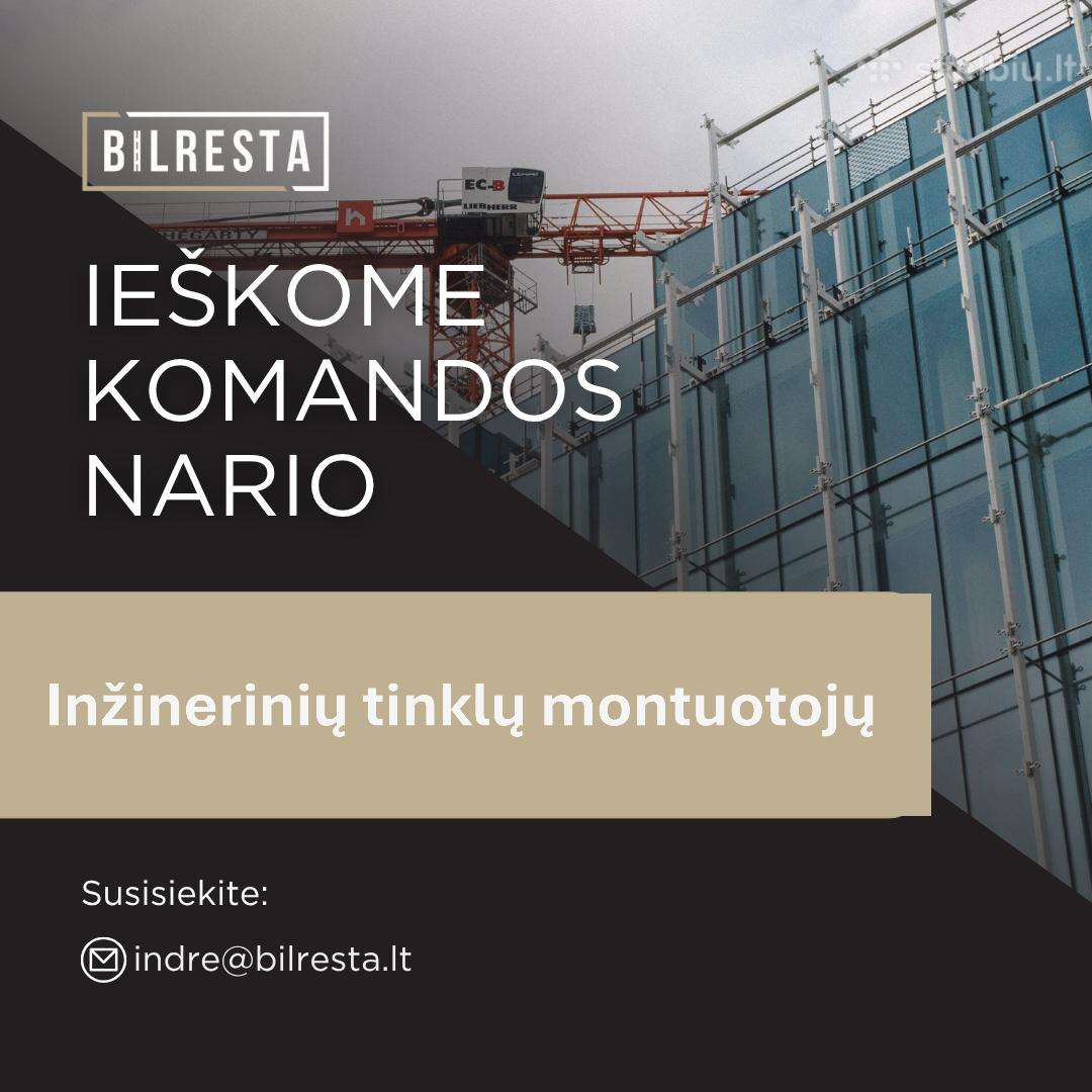 Inžinerinių Tinklų Montuotojas