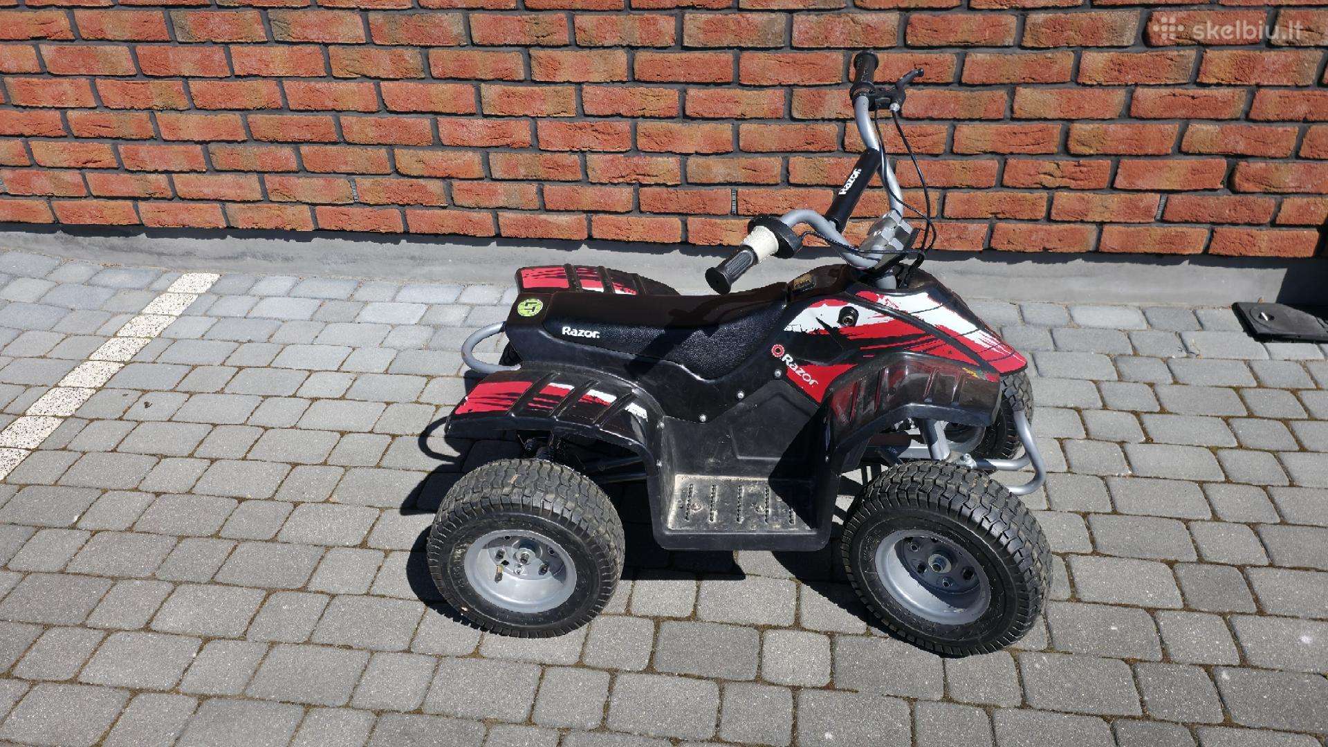 Vaikiškas elektrinis keturratis Razor