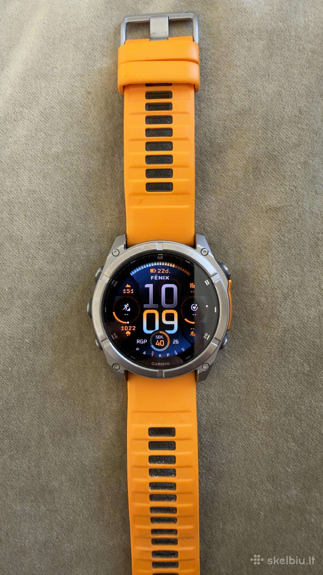 Garmin fenix 8 51mm Amoled Sapphire Titanium