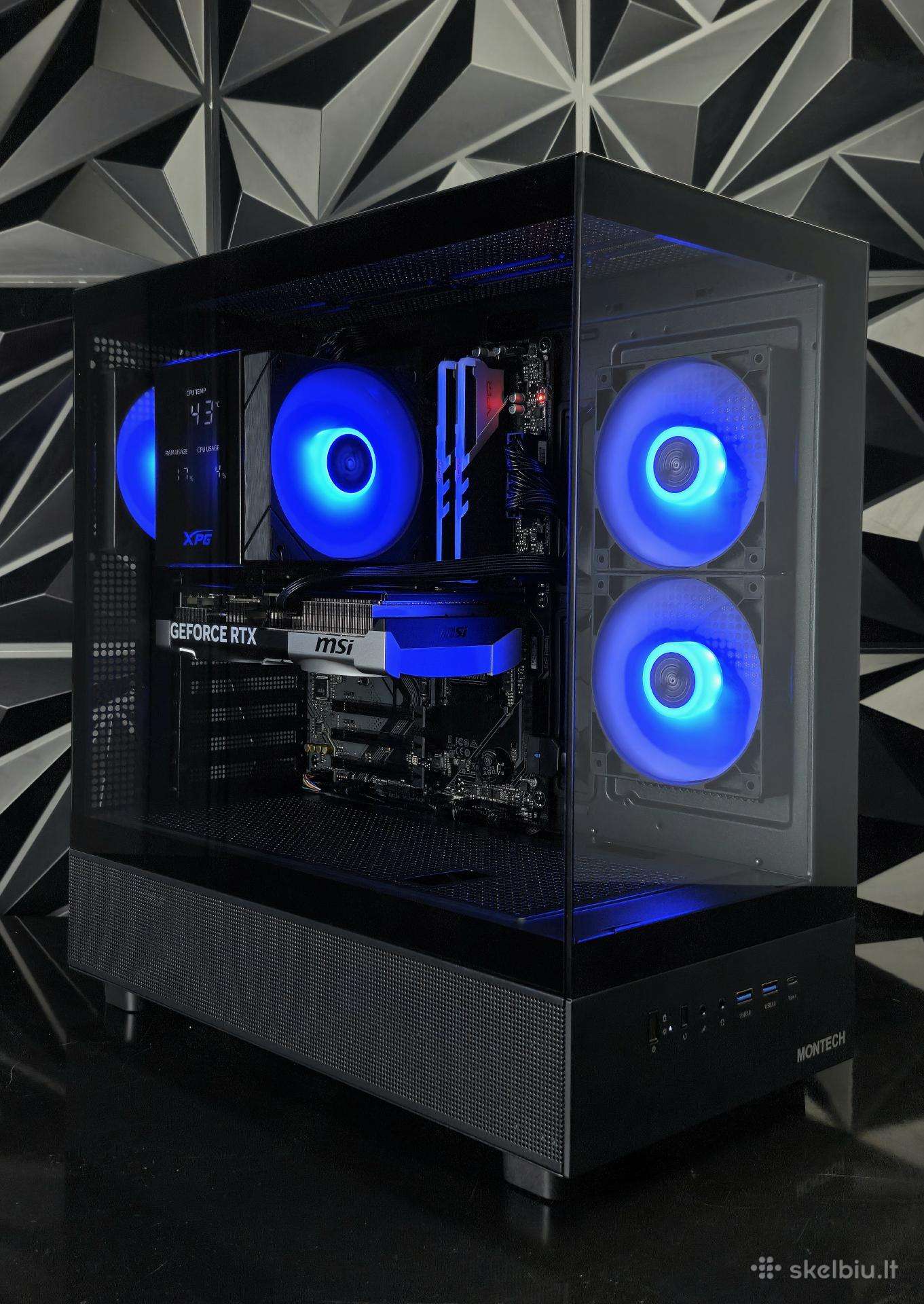 Naujas Zaidimu Kompiuteris Su 7800x3d ir 5070
