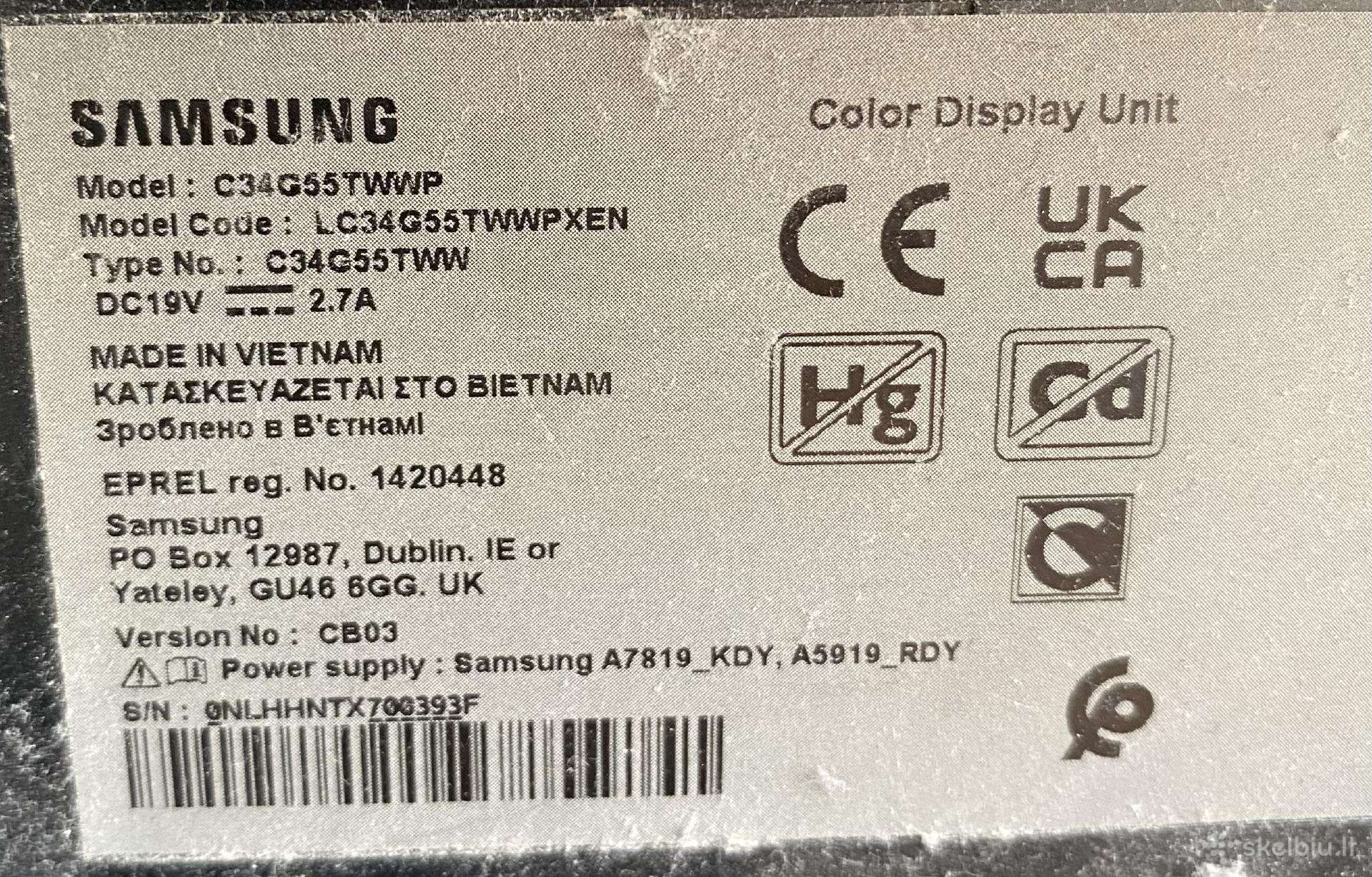 Monitorius Samsung