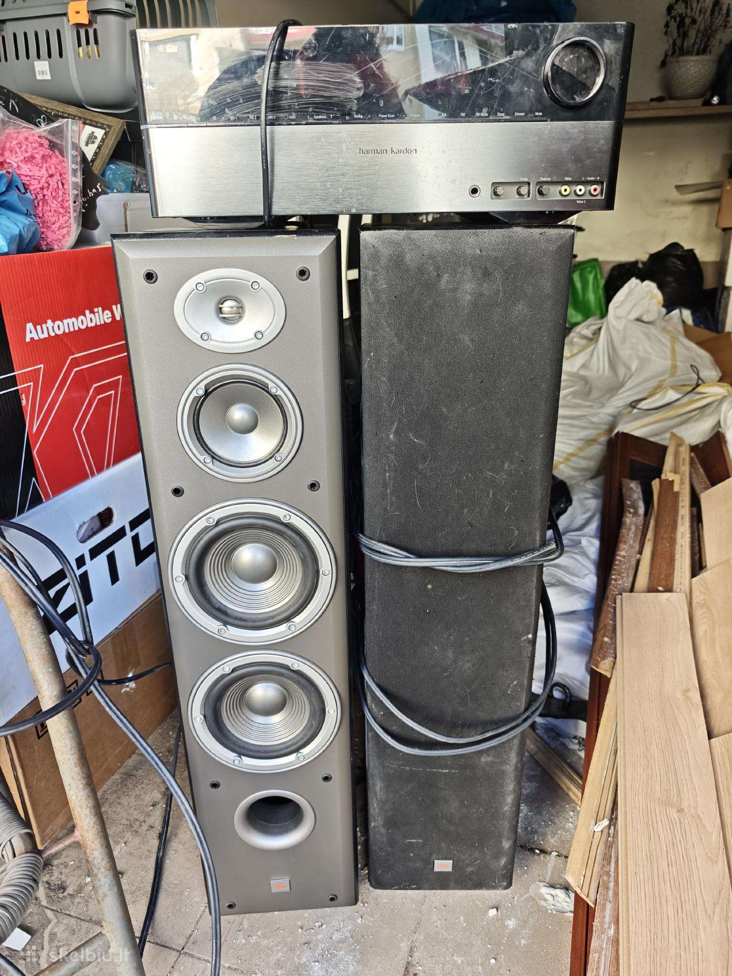 2 Jbl Northridge E80 +Harman Kardon Hk3390
