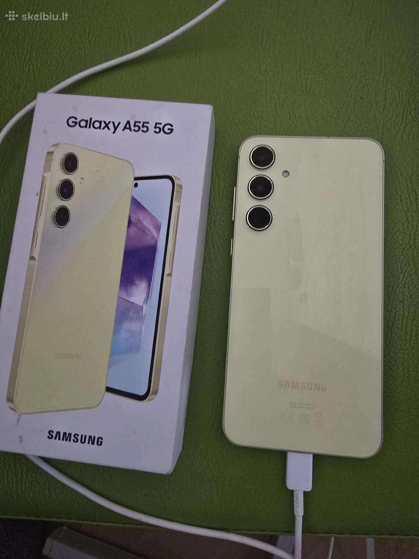 Samsung A55 5G Praktiškai naujas