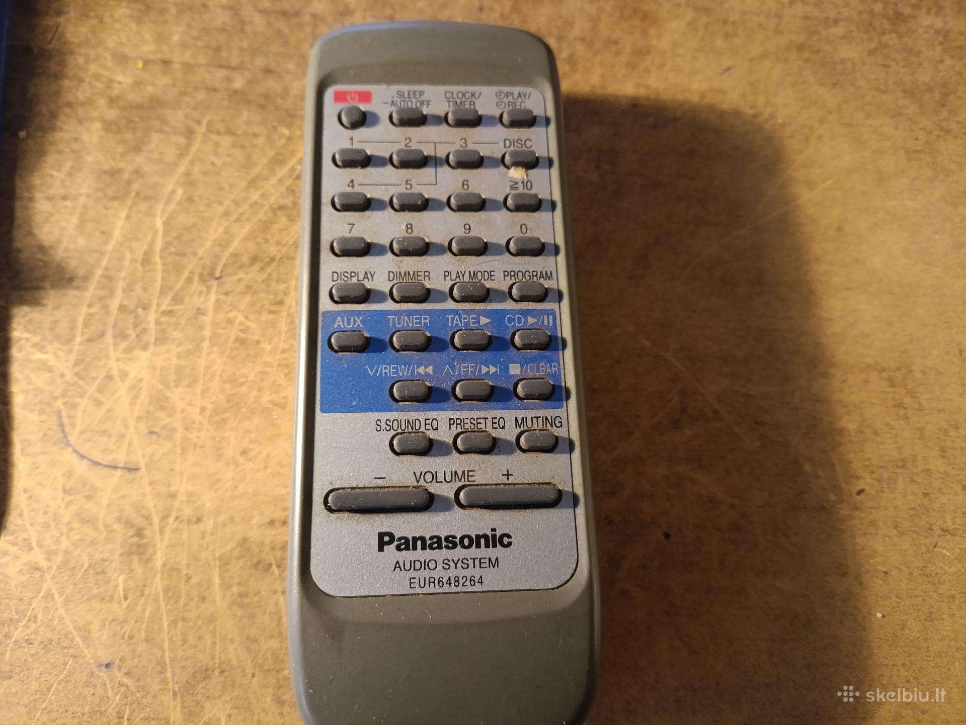 Geras Panasonic centru pultas