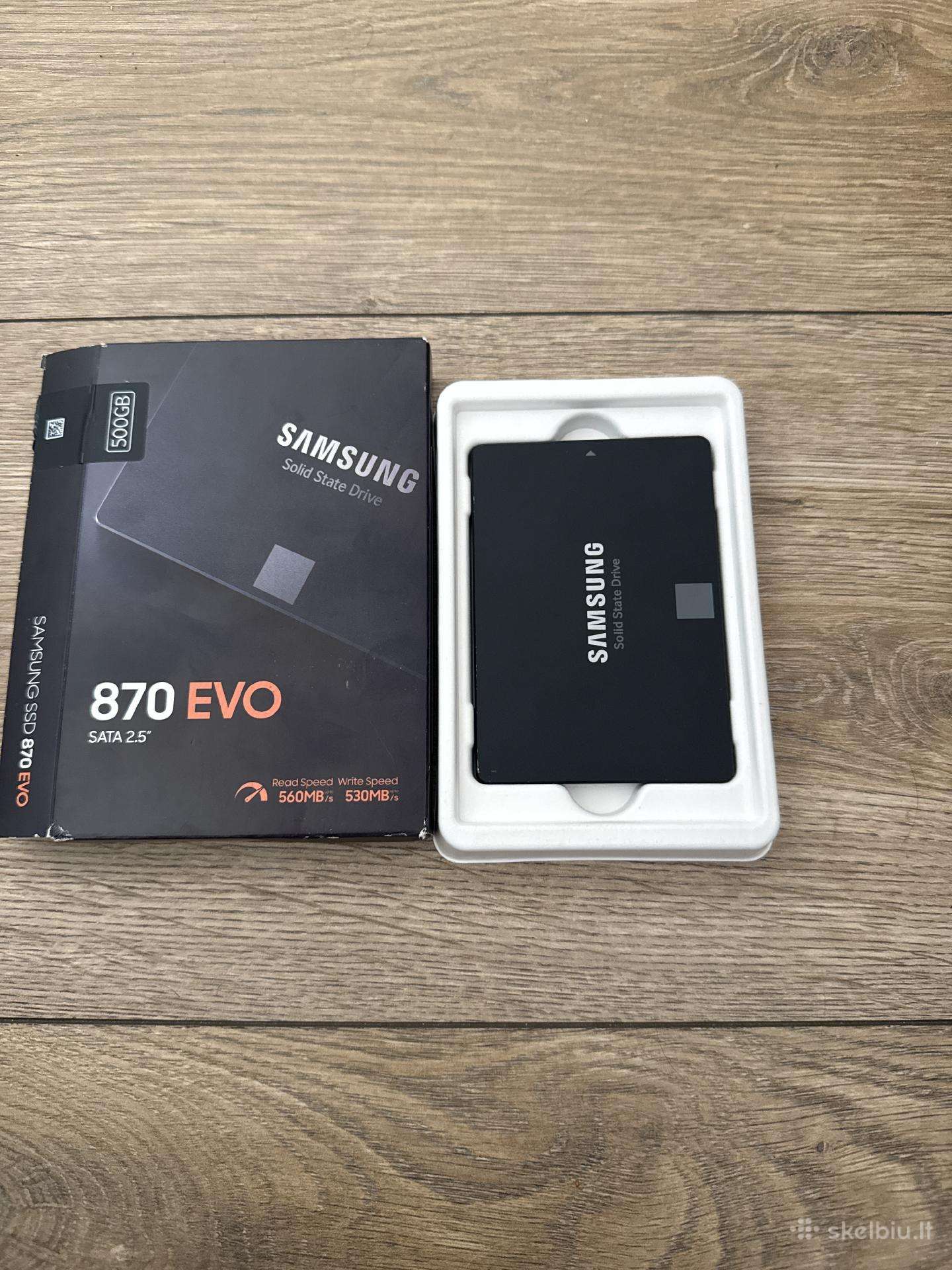 Samsung SSD 870 EVO 500gb