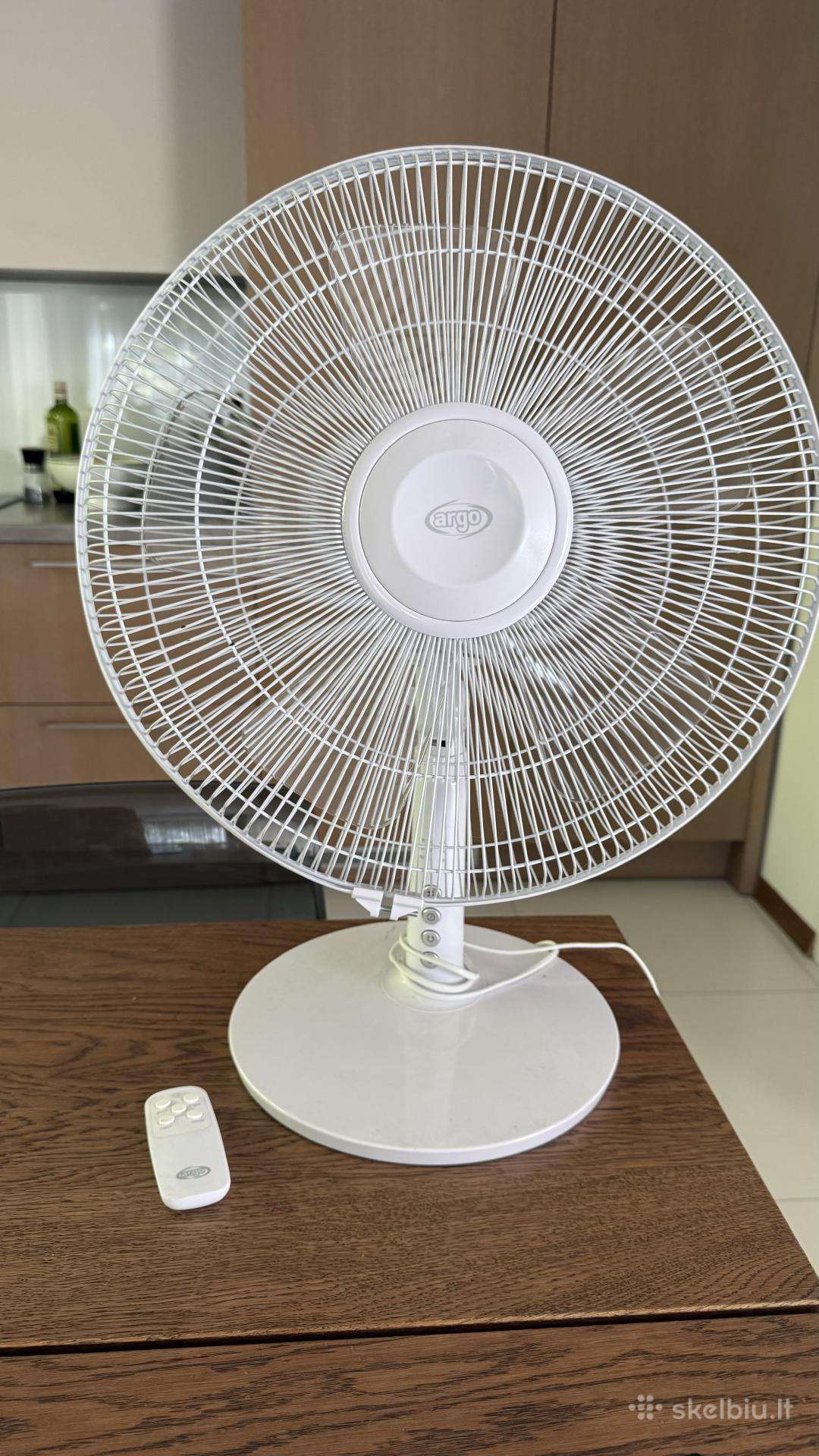 Ventiliatorius Argo Tablo EVO White