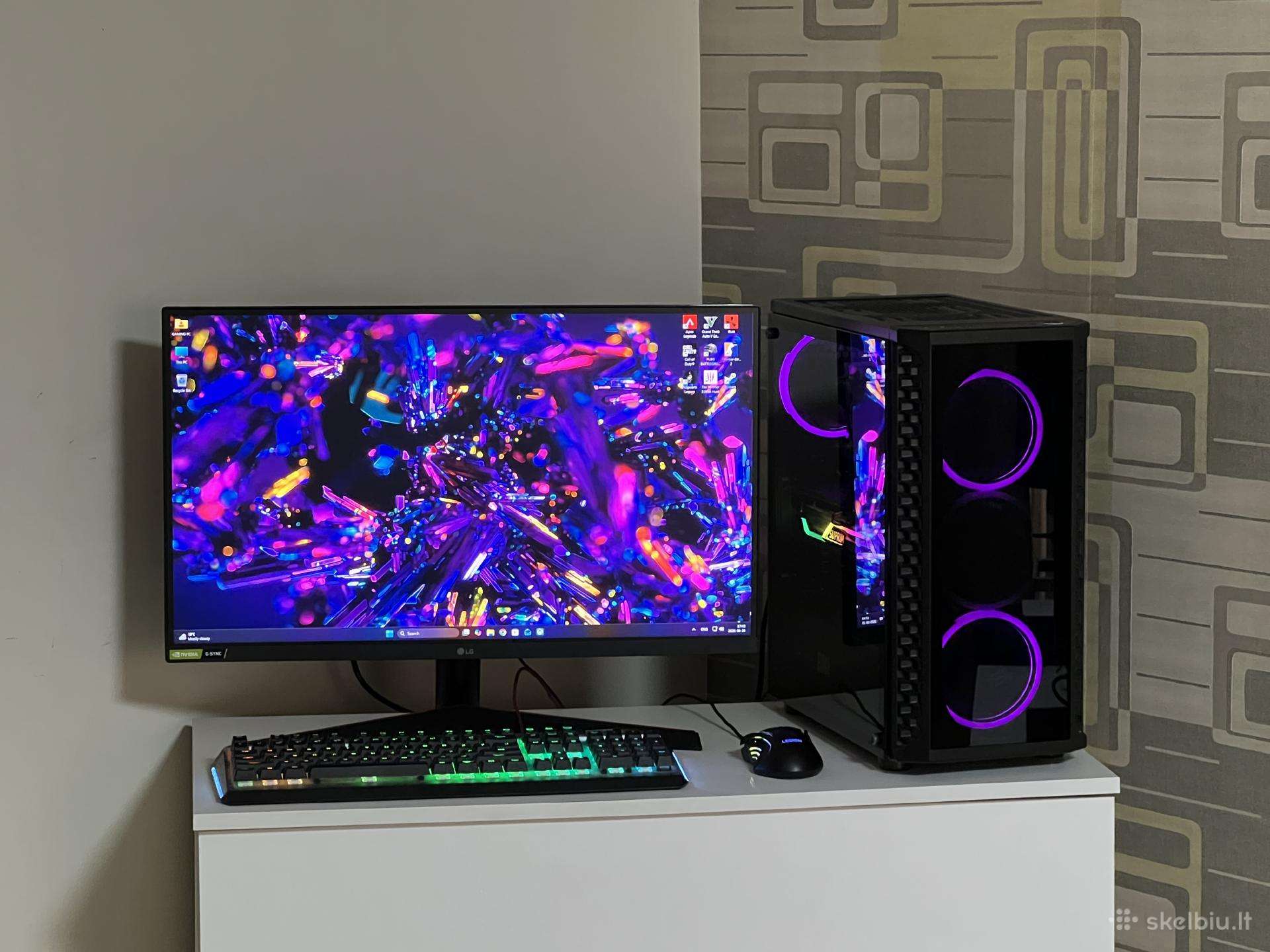 Parduodamas Stac. su Rtx 3070ti, I5, 32gb/1tb.