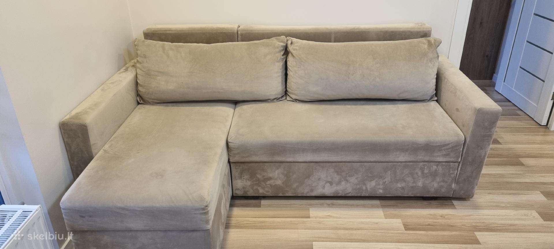 Parduodama sofa-lova