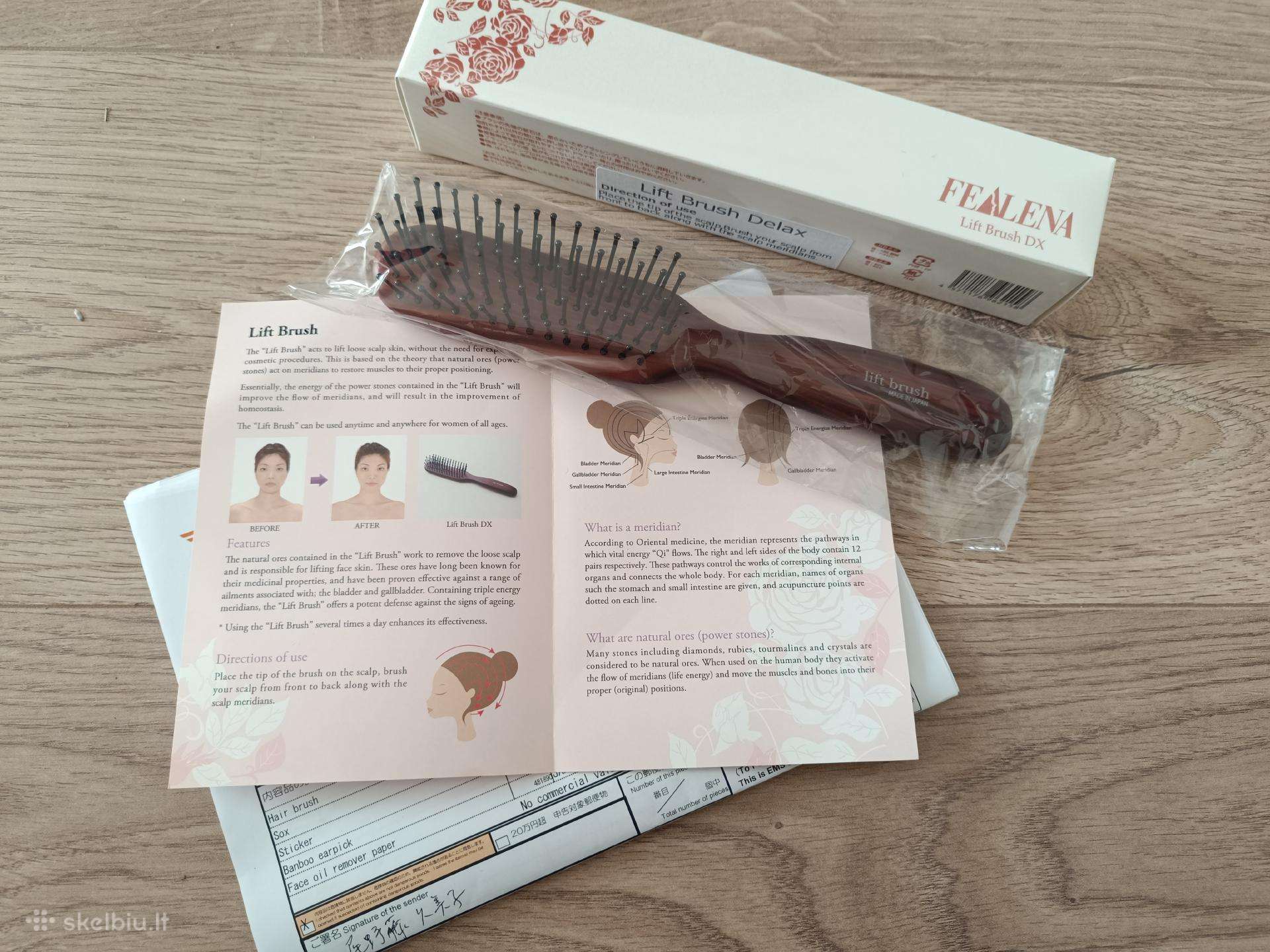 Legendinės japoniškos Fealena šukos 54 eur