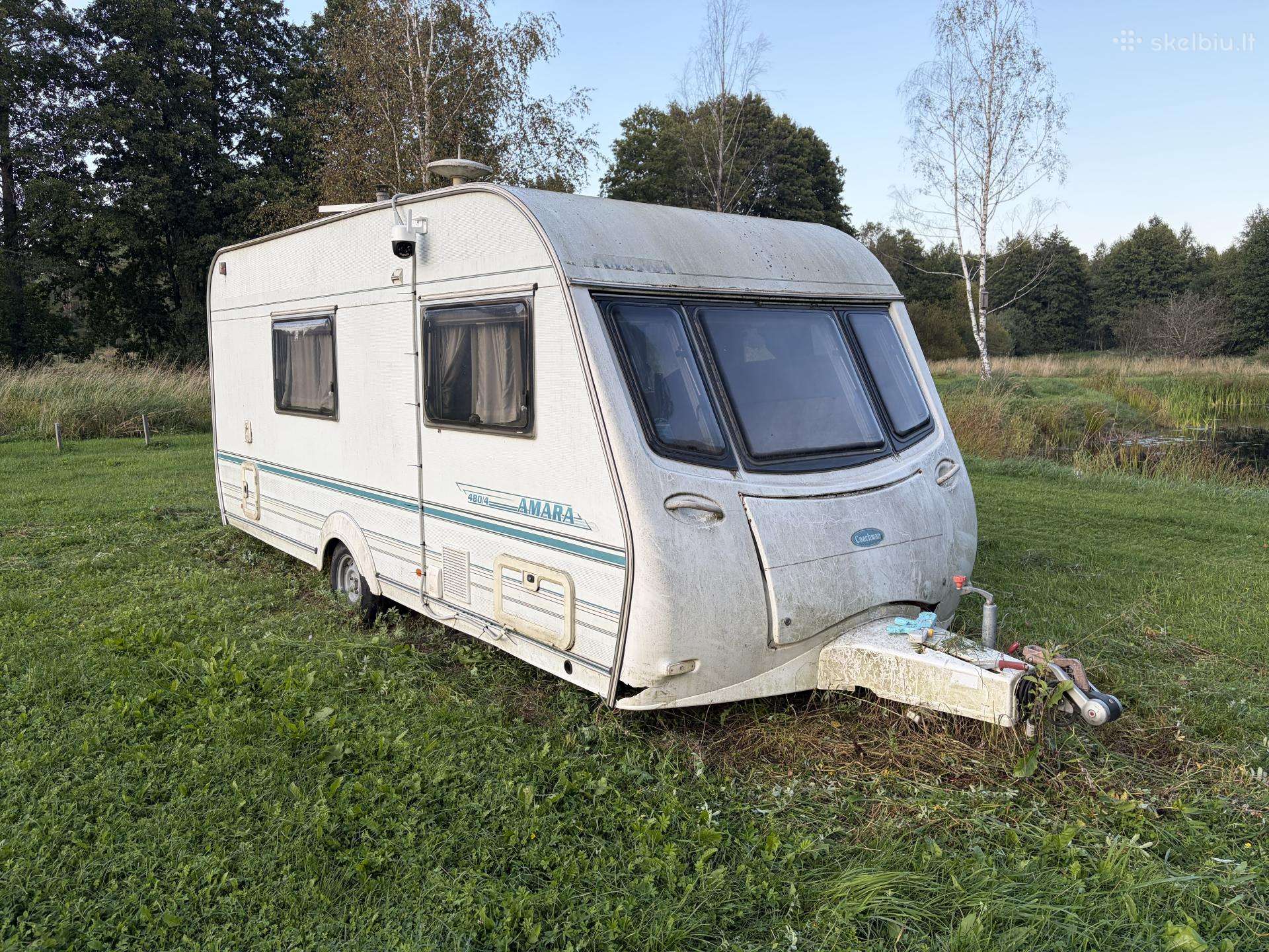 Coachman Amara 480/4, 1999 m. priekaba.