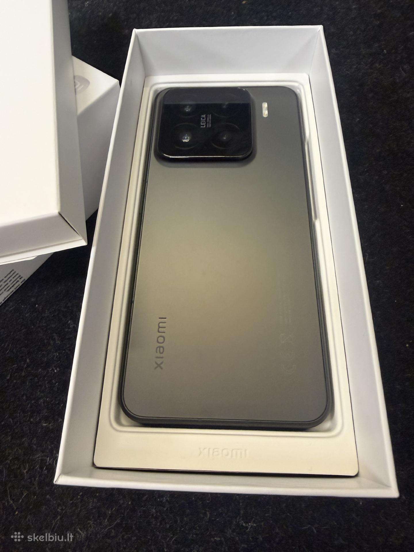 Xiaomi 15 12/256gb juodas kaip naujas