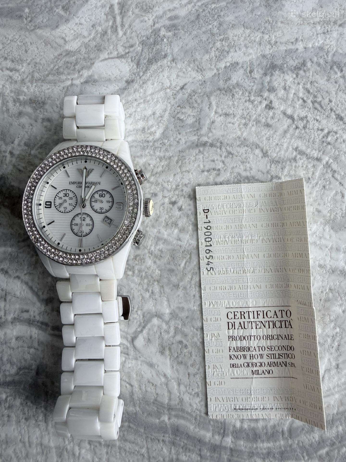 Emporio Armani ar1456 ceramica laikrodis.