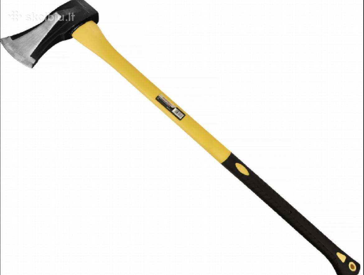 Skaldymo kirvis su stiklo pluošto kotu 3 kg 860 mm
