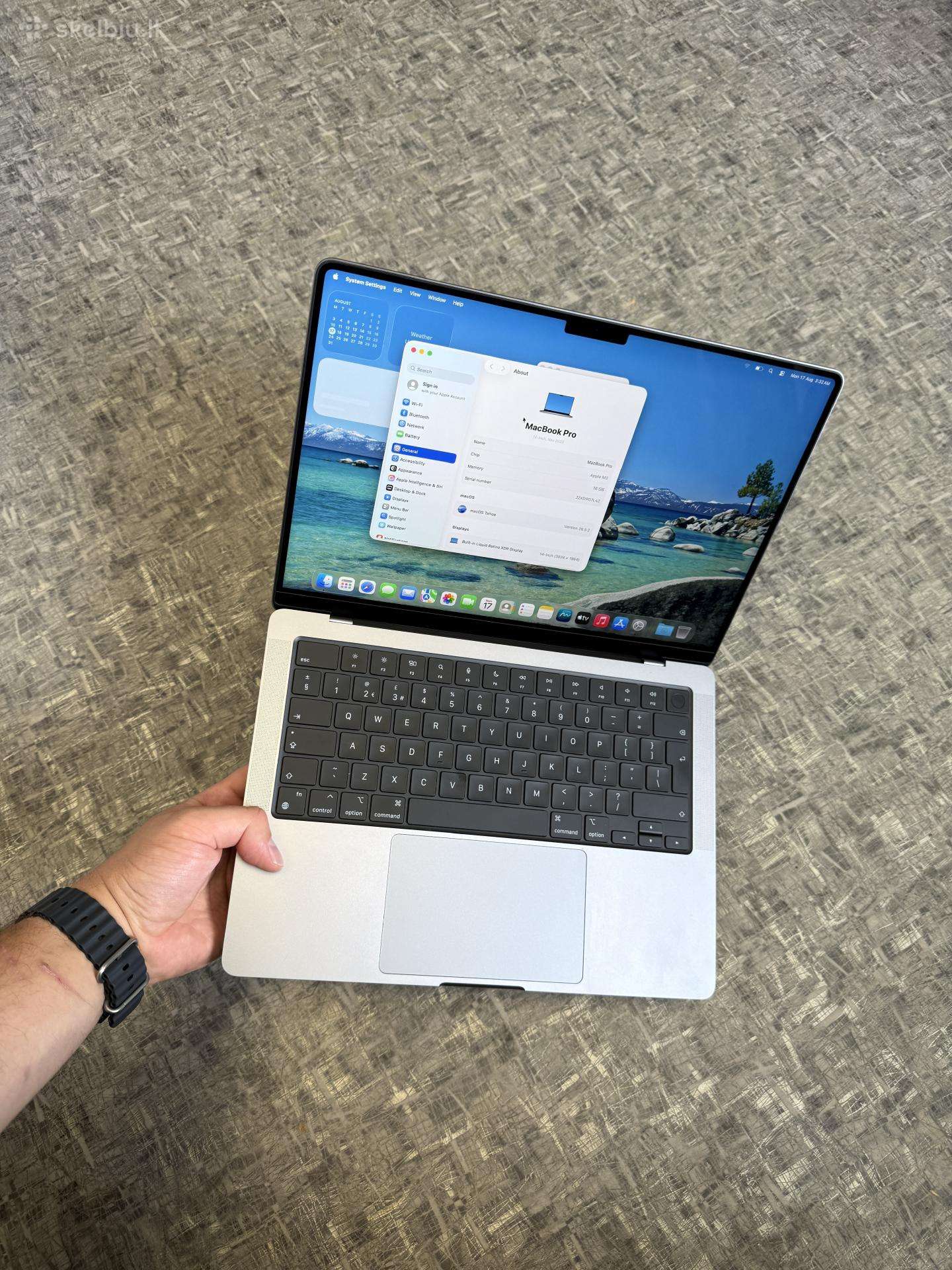 MacBook pro 14 m3pro / 16ram/ 512gb / 100%