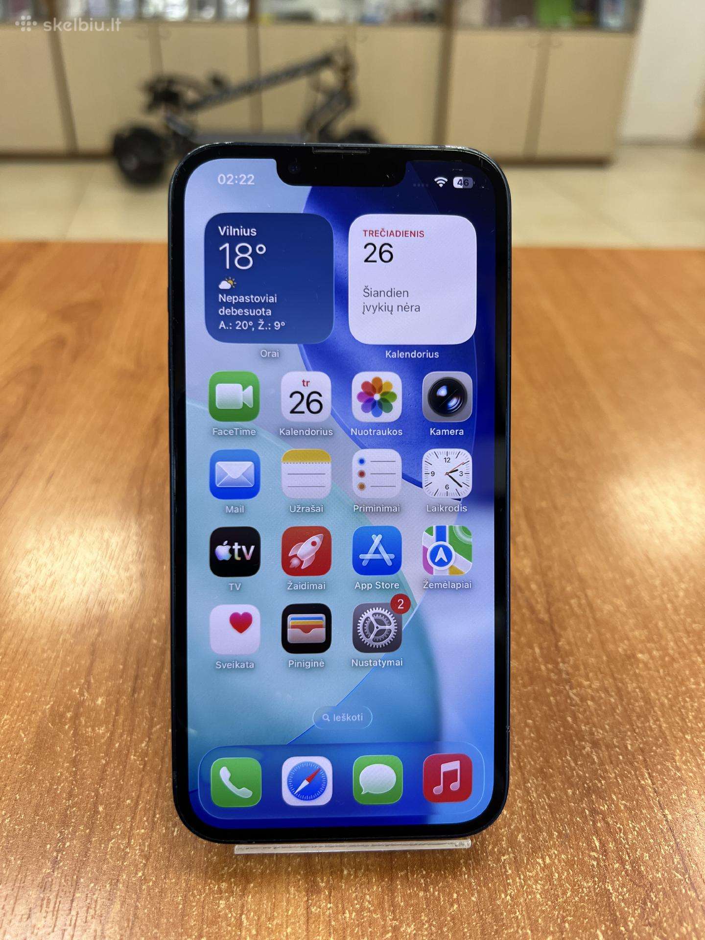 Apple iPhone 13 128gb (naudotas)