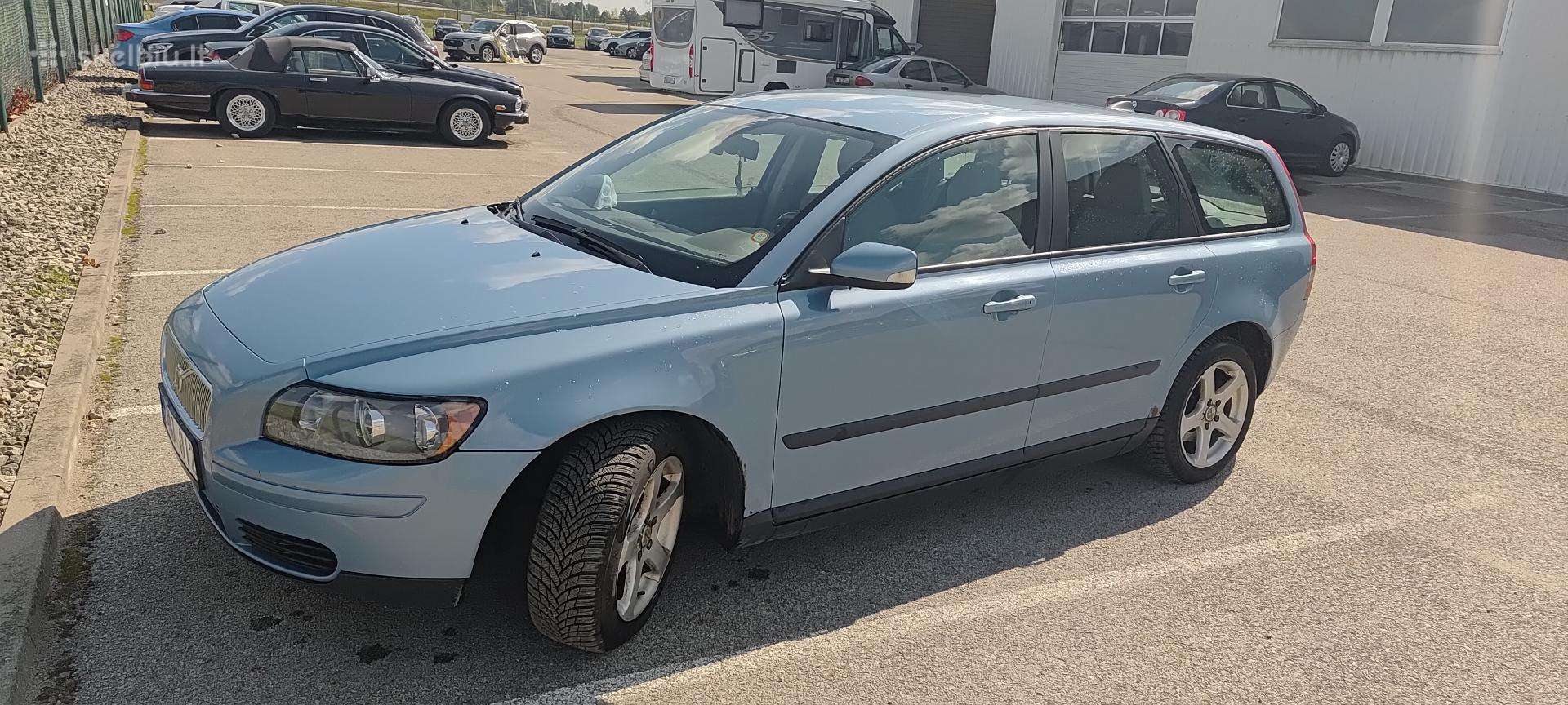 Volvo v50 2.0d su technine apžiūra iki kovo