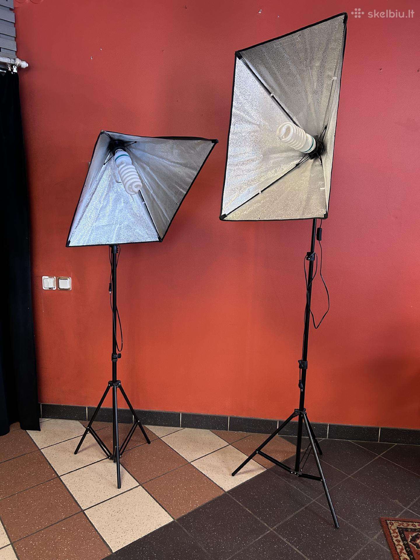 Profesionalūs fotostudijos šviestuvai