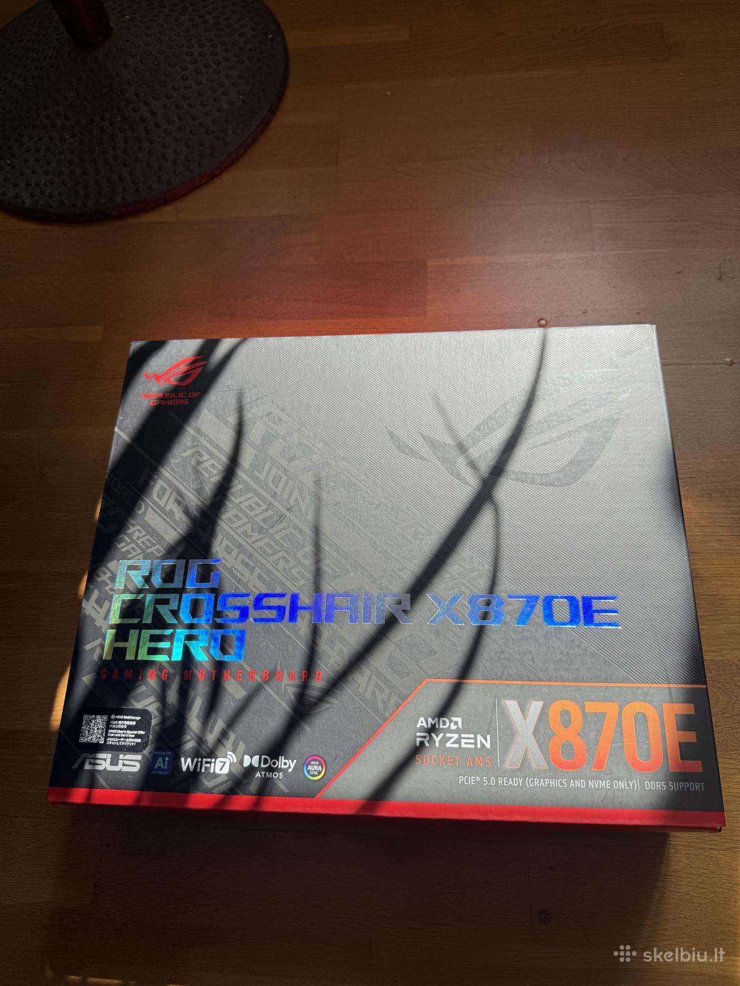 Asus Rog Crosshair 870e Hero motininė plokštė
