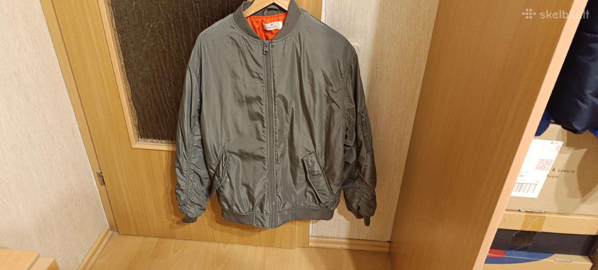 Bomber stiliaus H&m striukė 170 cm ūgiui