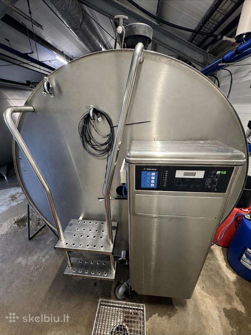 Pieno šaldytuvas Delaval 6000 litrų talpos