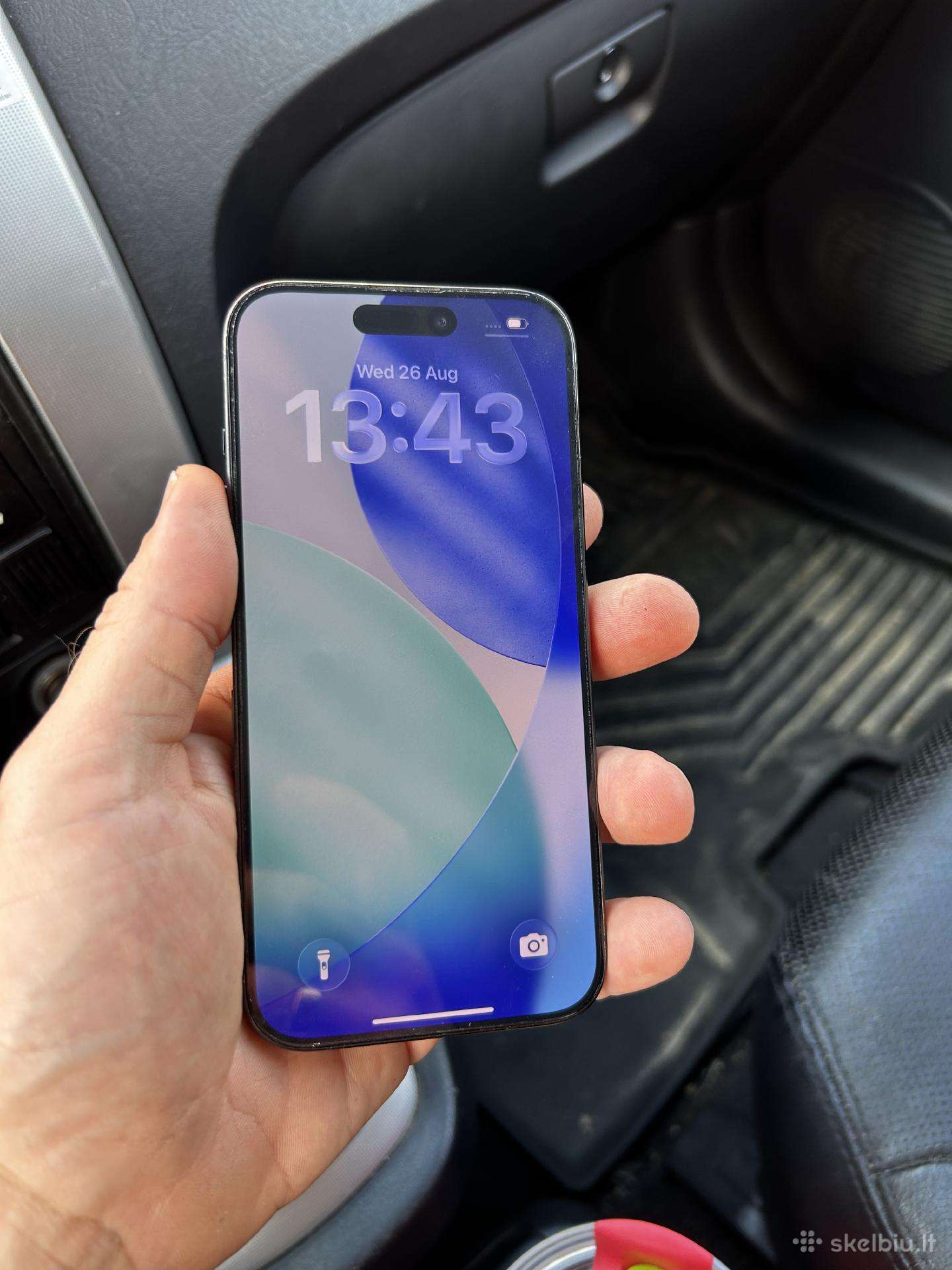 iPhone 15 pro 128gb puikiai išlaikytas