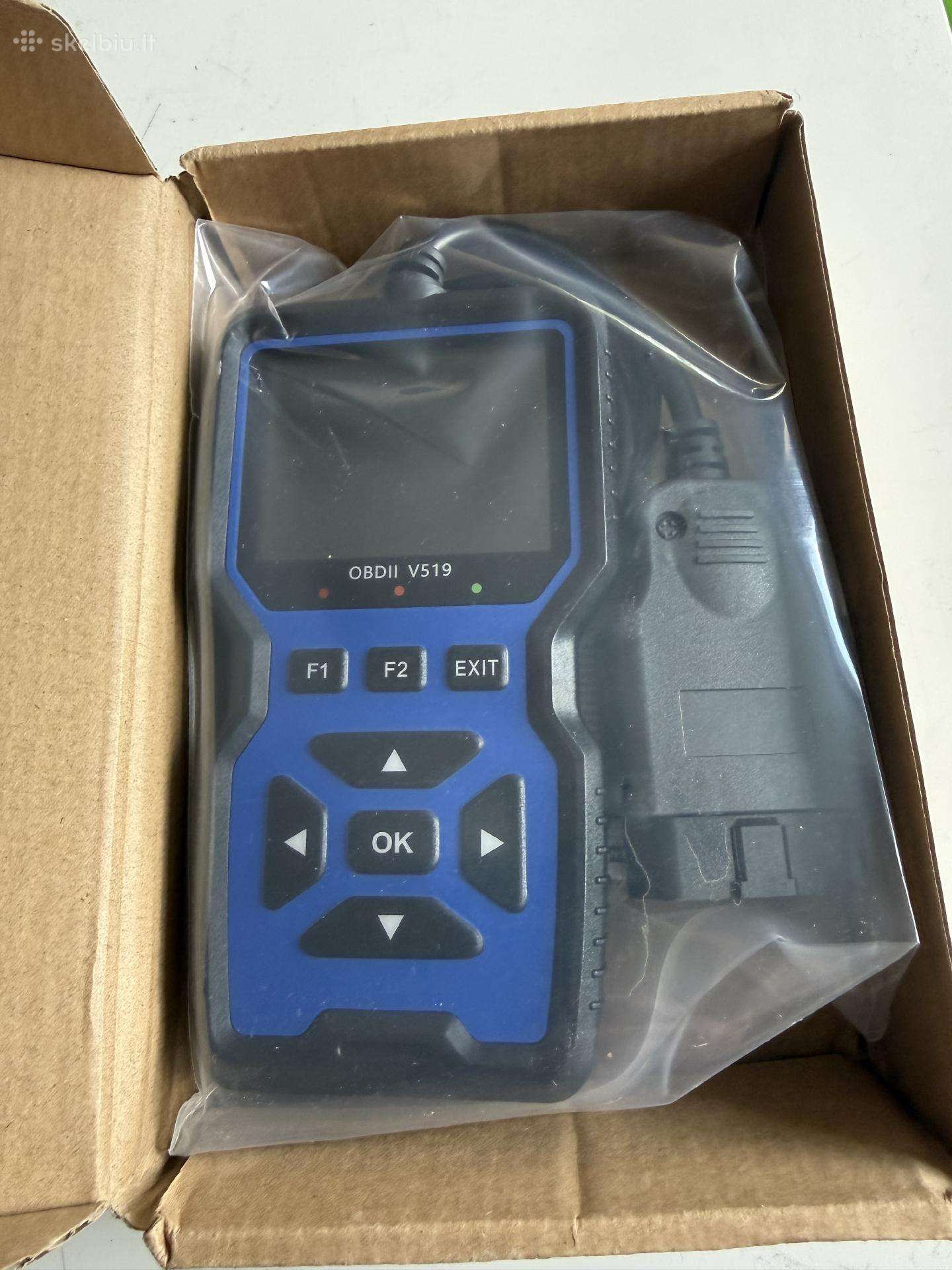 Nauja diagnostika obd2 ir ismanus multimetras