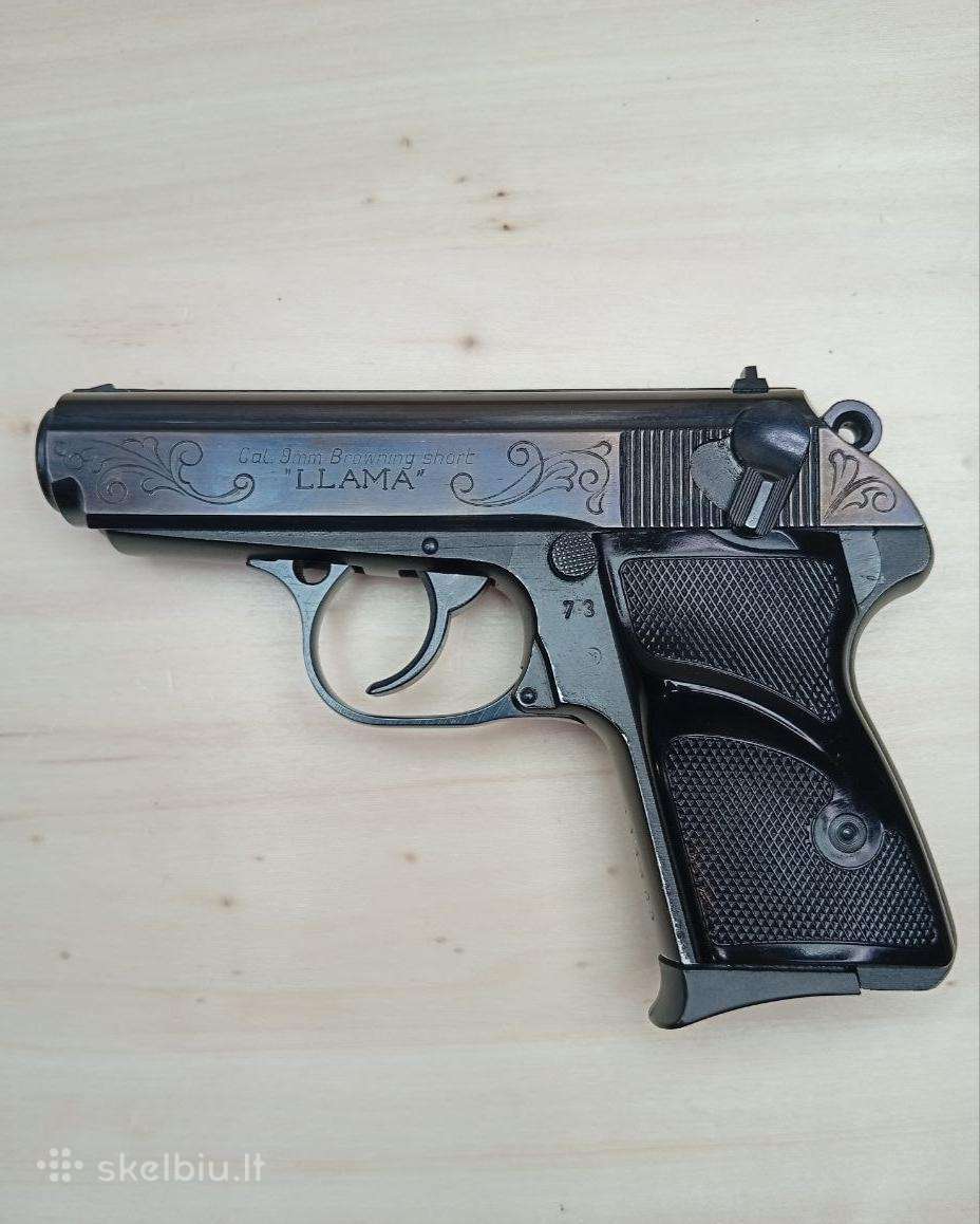 Pistoletas Llama 9x17