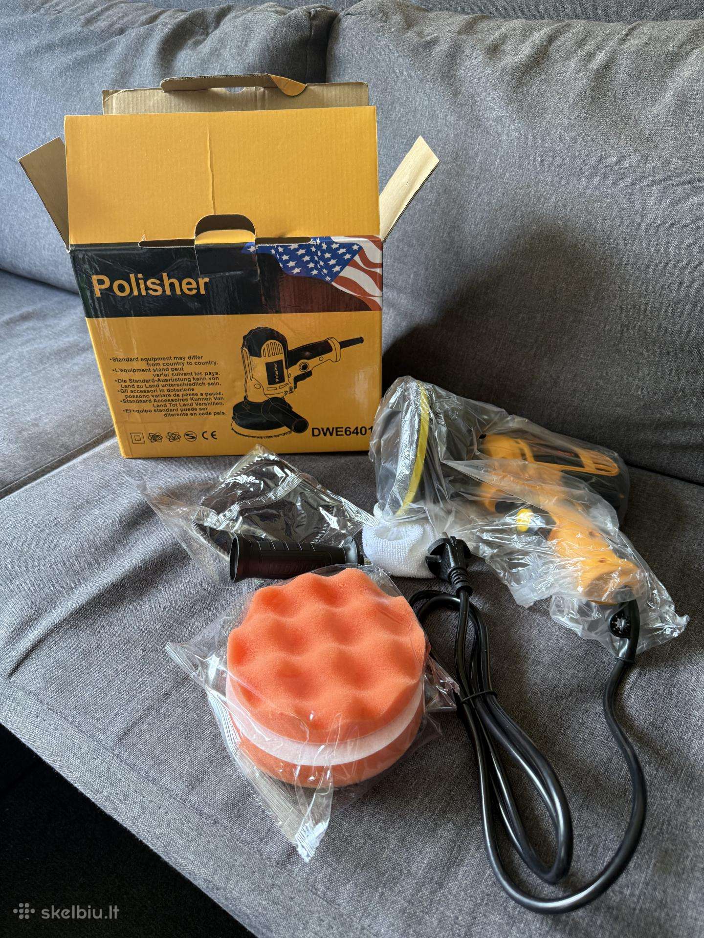 Nauja poliravimo mašinėlė Dwe6401 (700w)