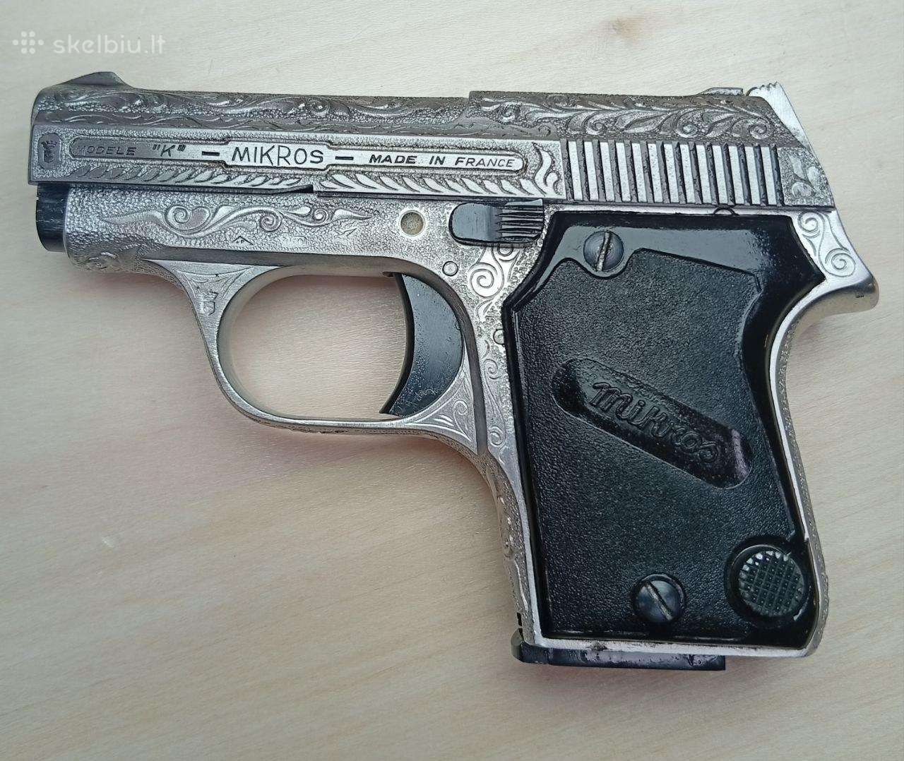 Pistoletas Unique Modele K 6,35 mm Browning