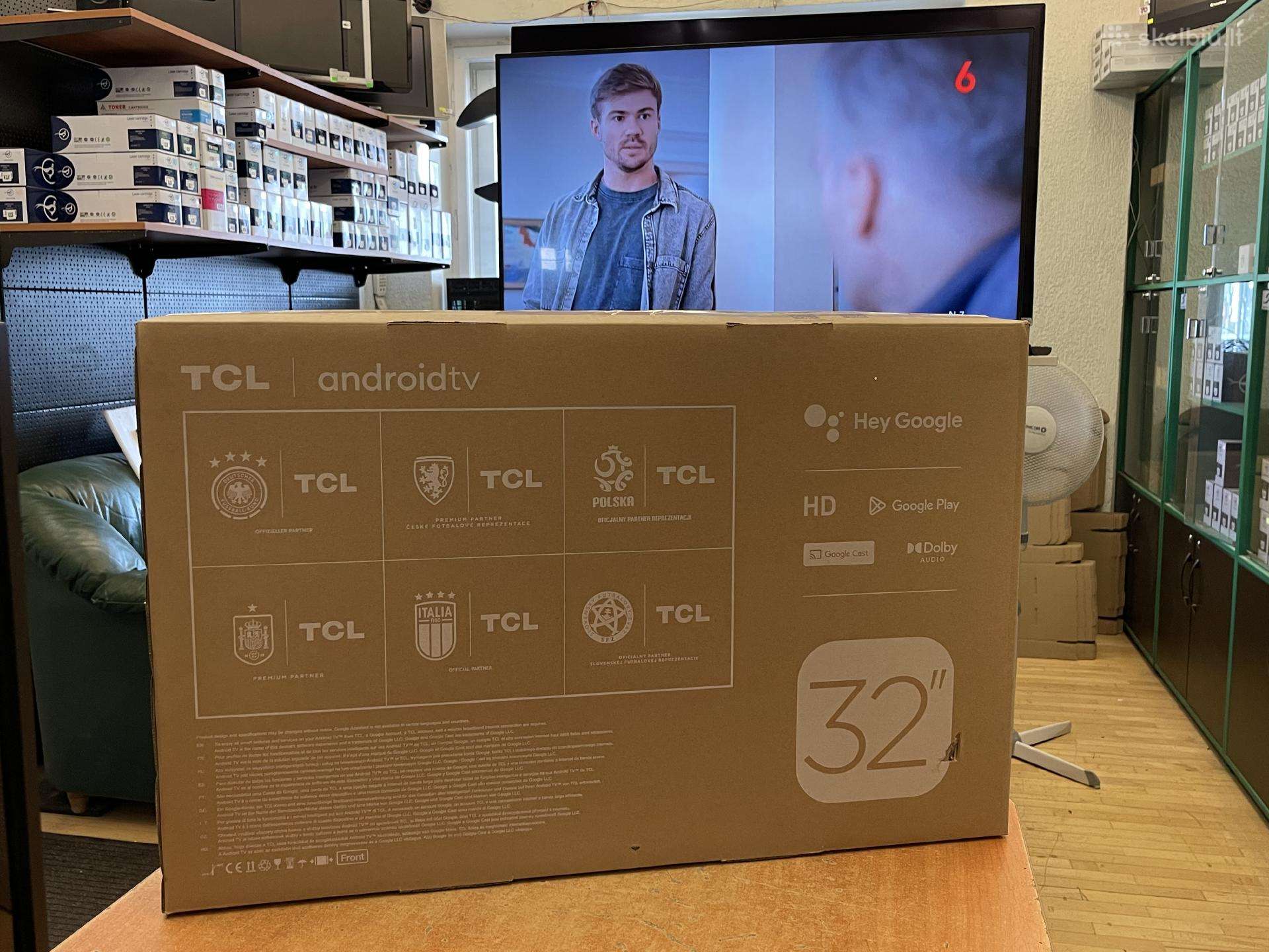 Naujas 81cm išmanusis TV Tlc 32s5400a su garantija