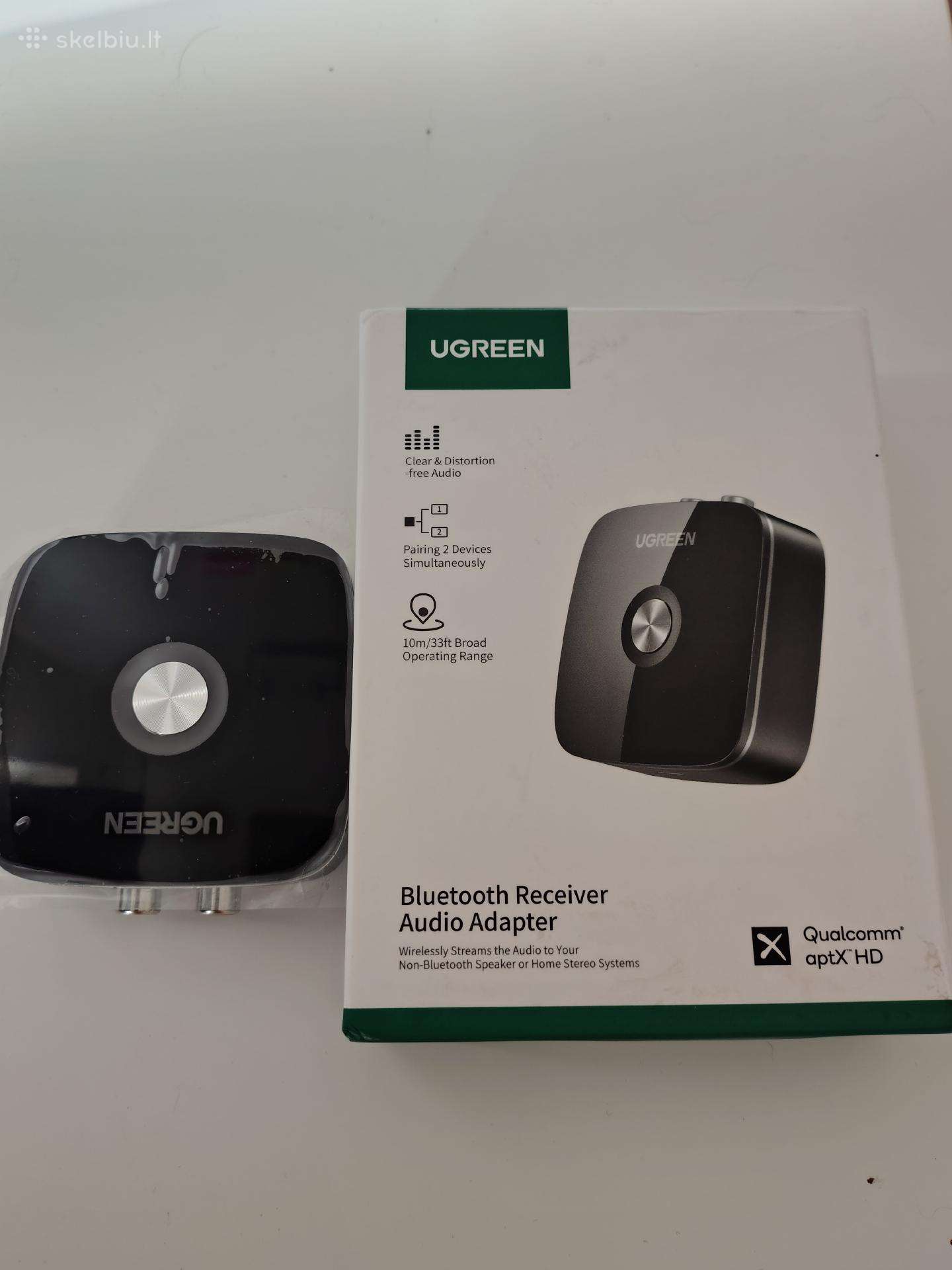 Bluetooth adapteris Ugreen Cm106, 5.1, 2xrca,