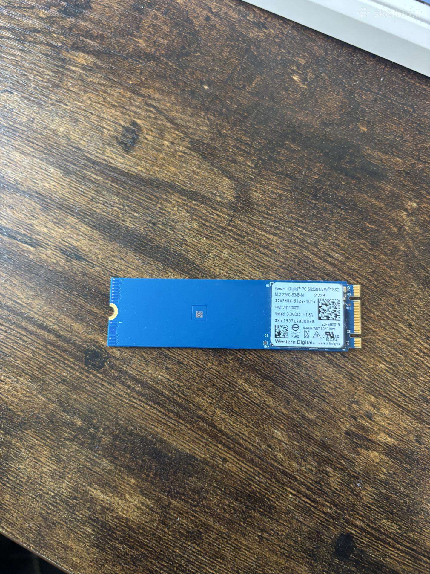 Nvme SSD 1tb/512gb