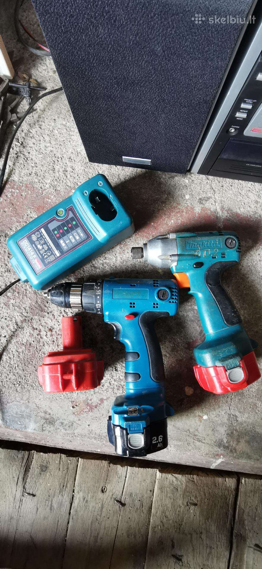 Makita suktukai 12v