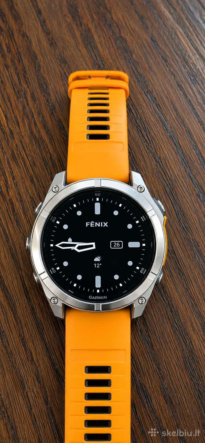 Garmin Fenix 8 51mm Sapphire Amoled Titanium