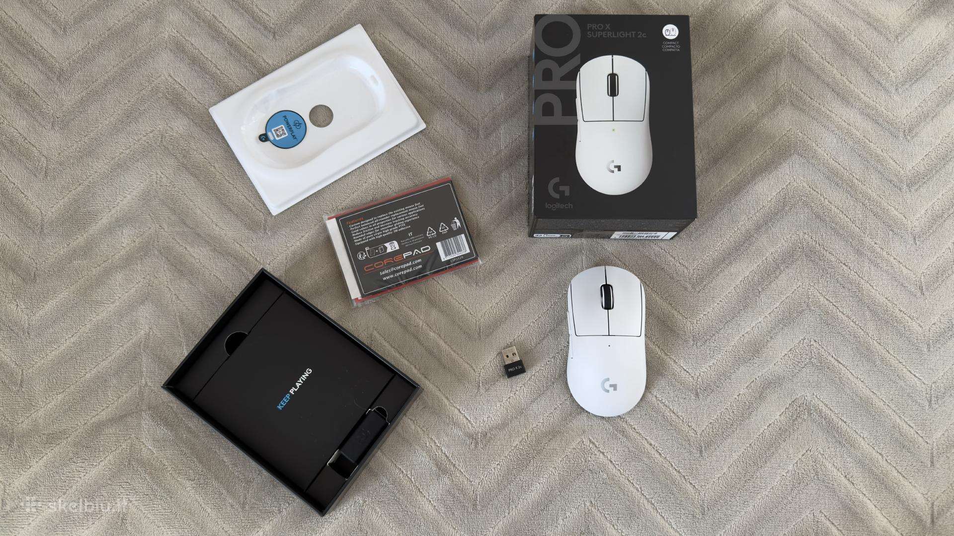 Logitech Pro X Superlight 2c White