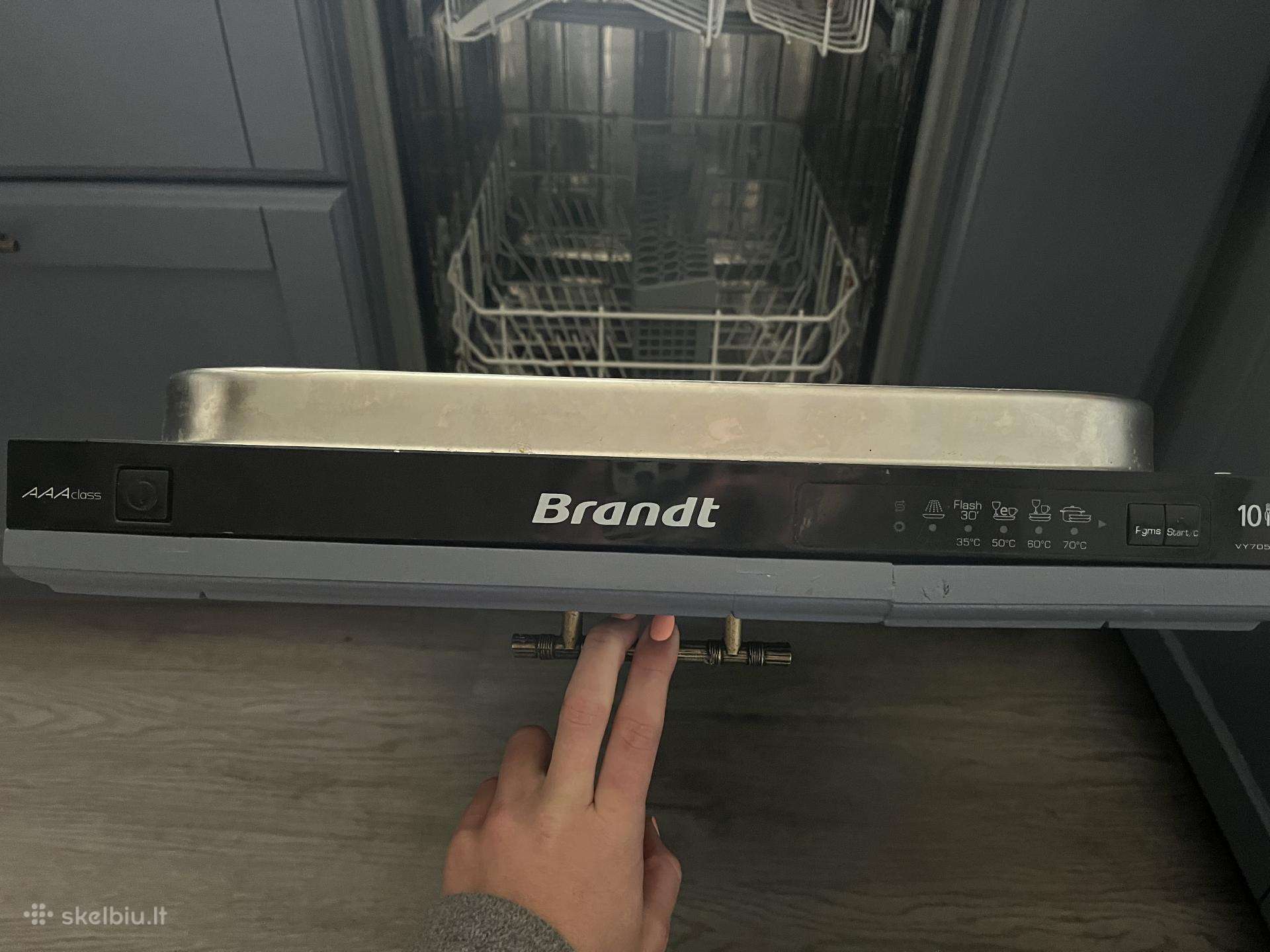 Įmontuojama indaplovė Brandt