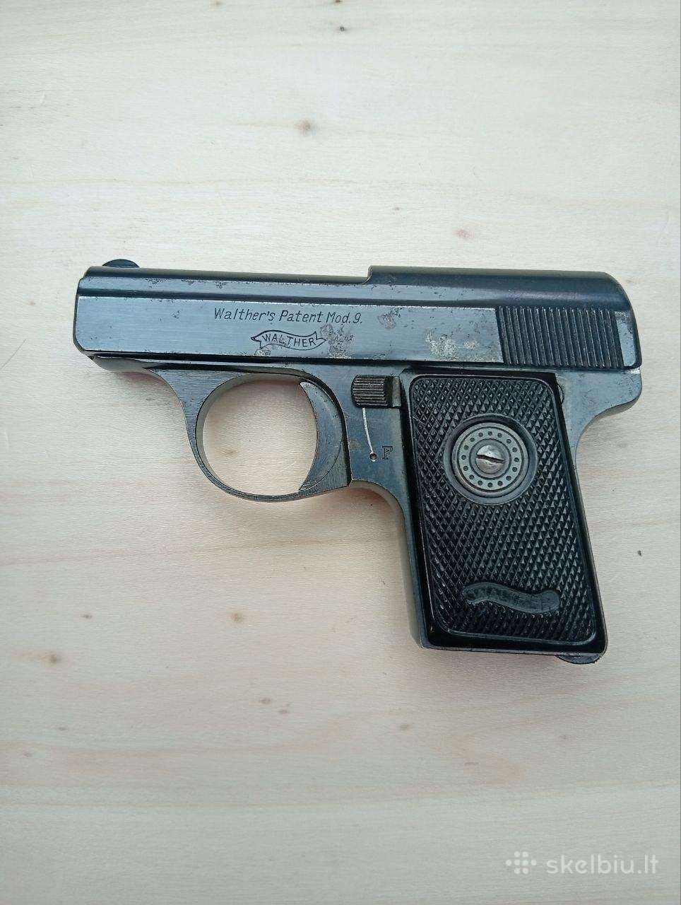 Pistoletas Walther 9 .25 Auto