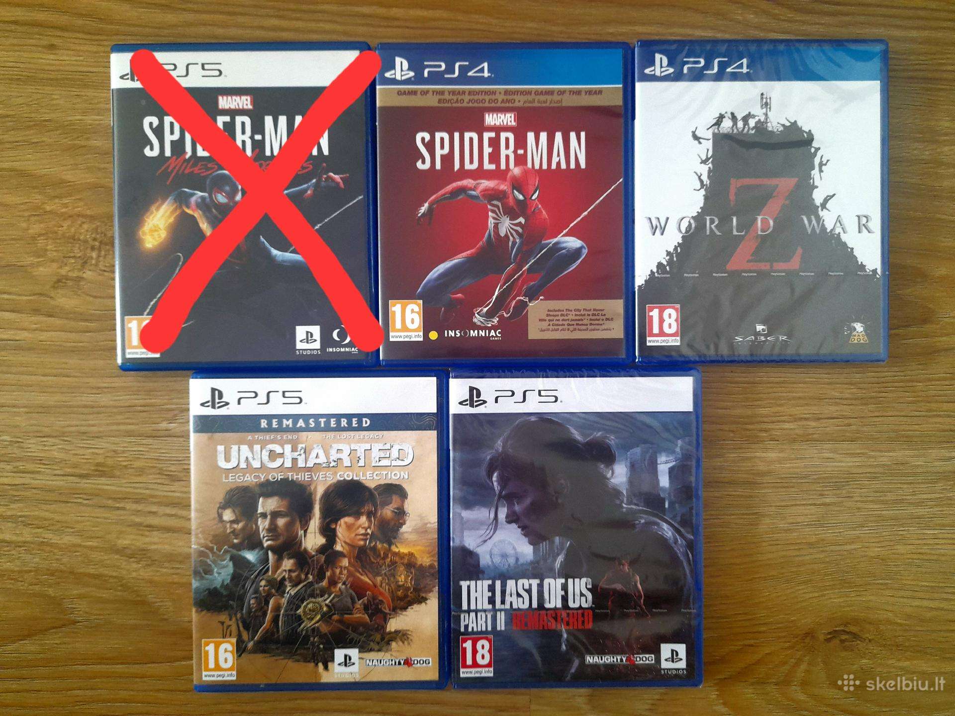 Ps4 ps5 žaidimai