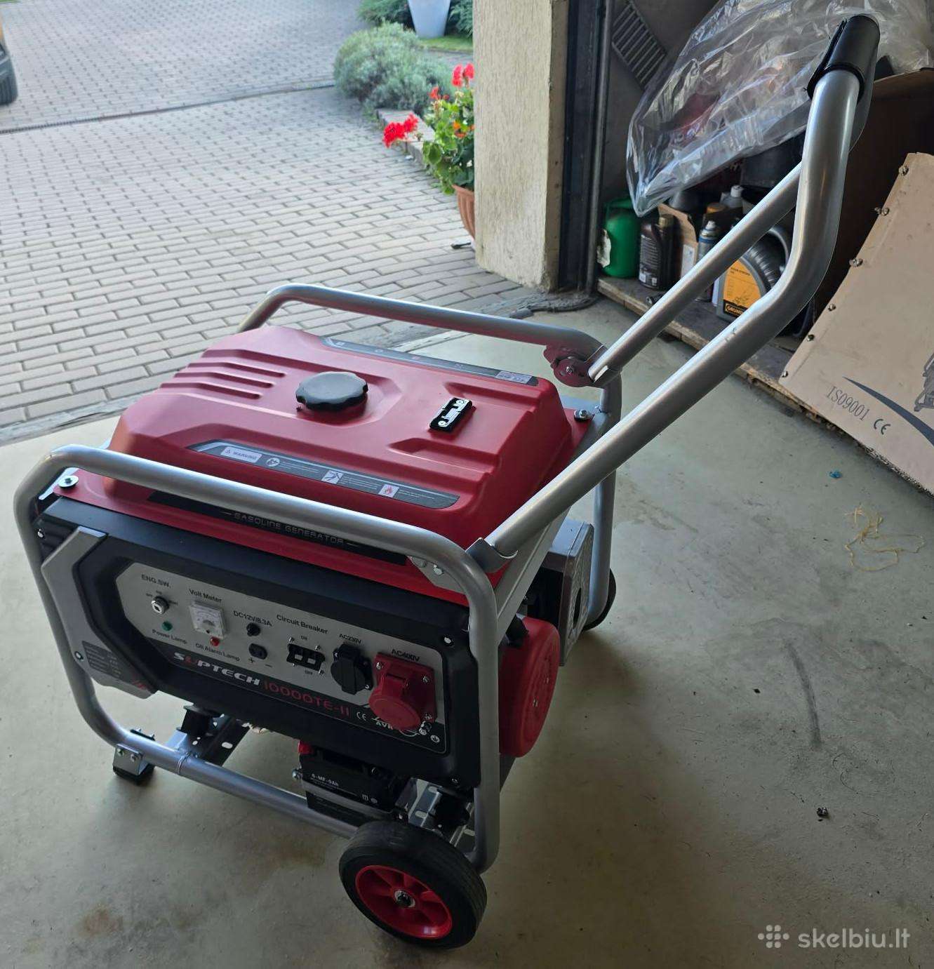 Benzininis generatorius Suptech 10000te-II 8,3kw