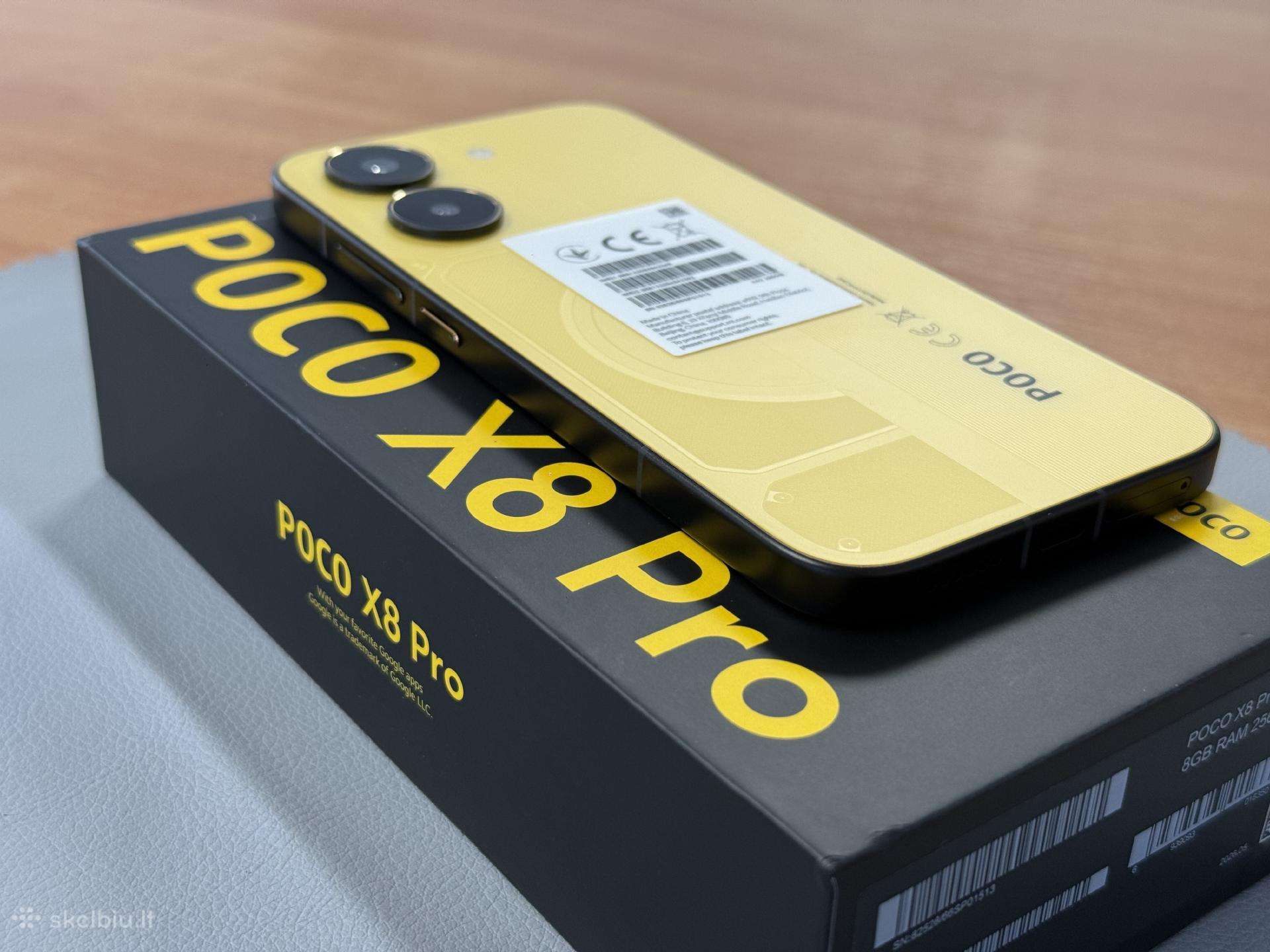 Poco X8 Pro 256gb naujas