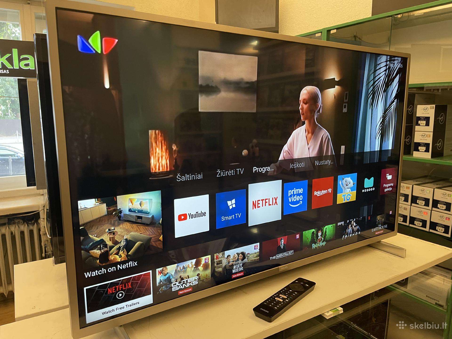 109cm 4k Uhd Smart Philips su garantija