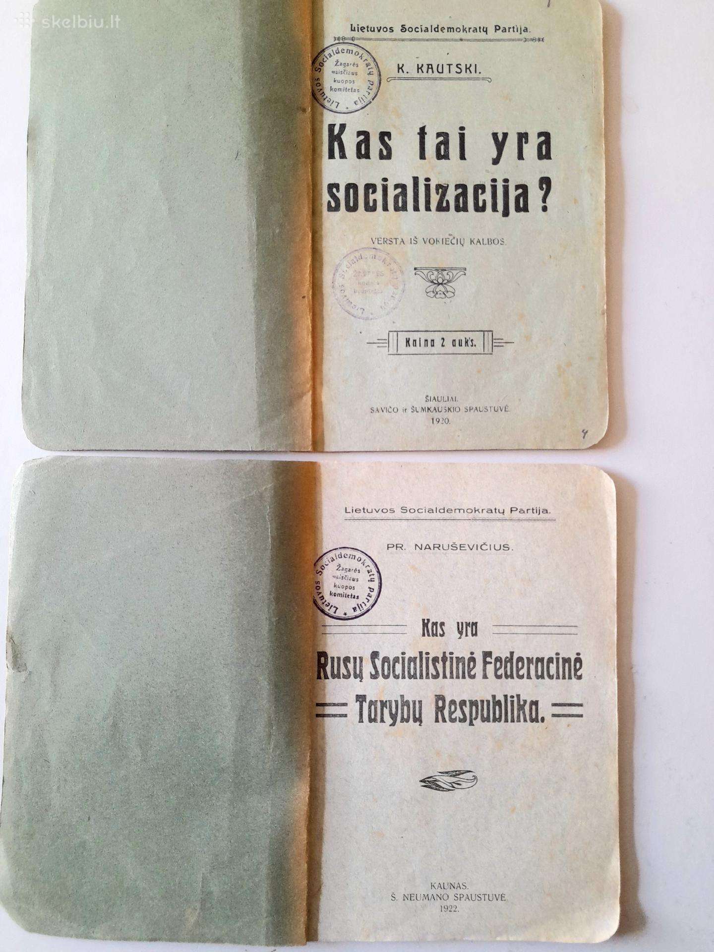 "Lietuvos Socialdemokratų Partija" 1920-1922m