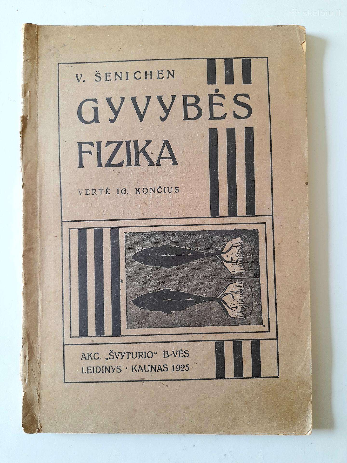 "Gyvybės fizika" 1924m.