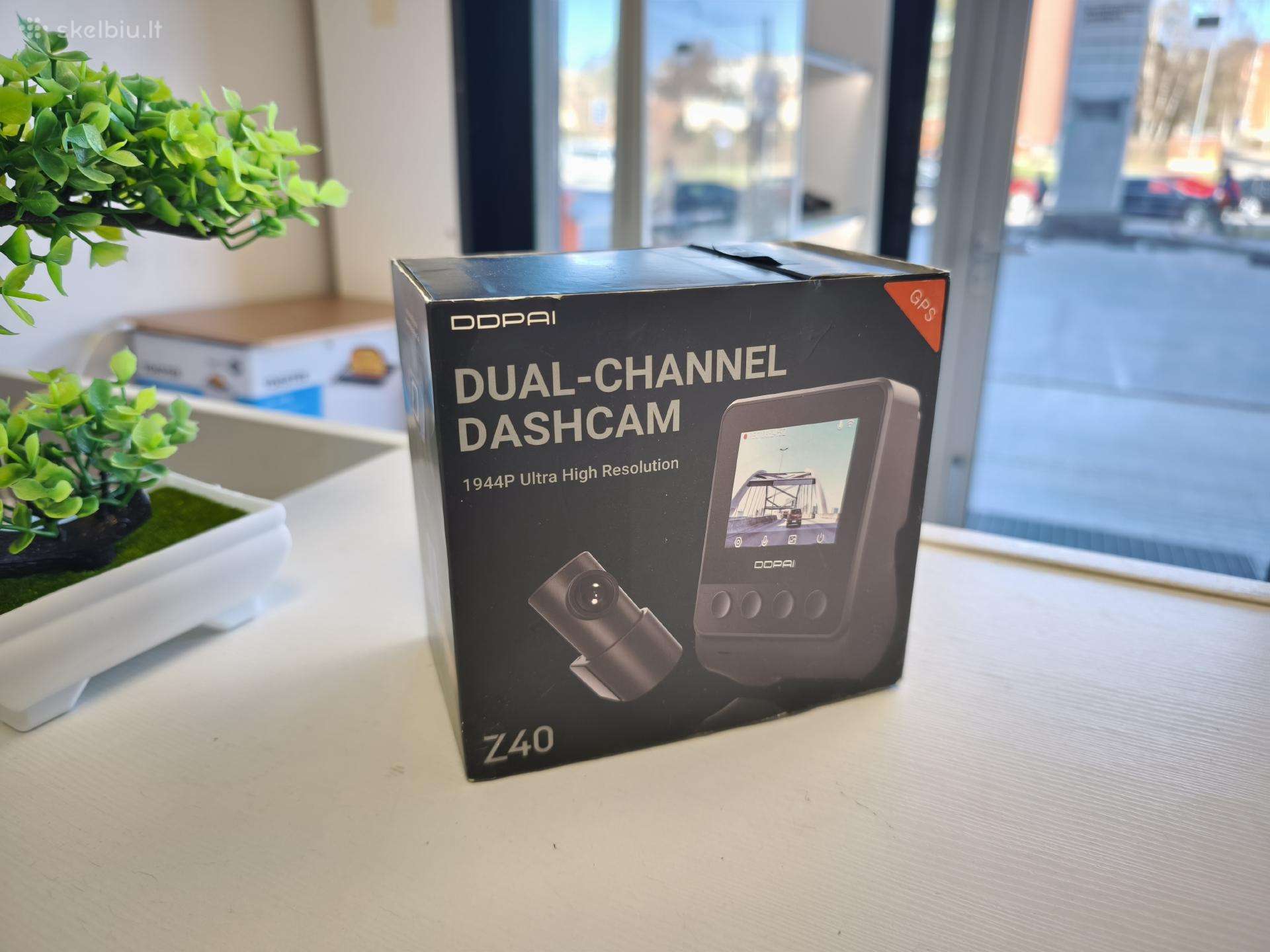 Naujas Xiaomi Ddpai Z40 Dual Channel Dashcam
