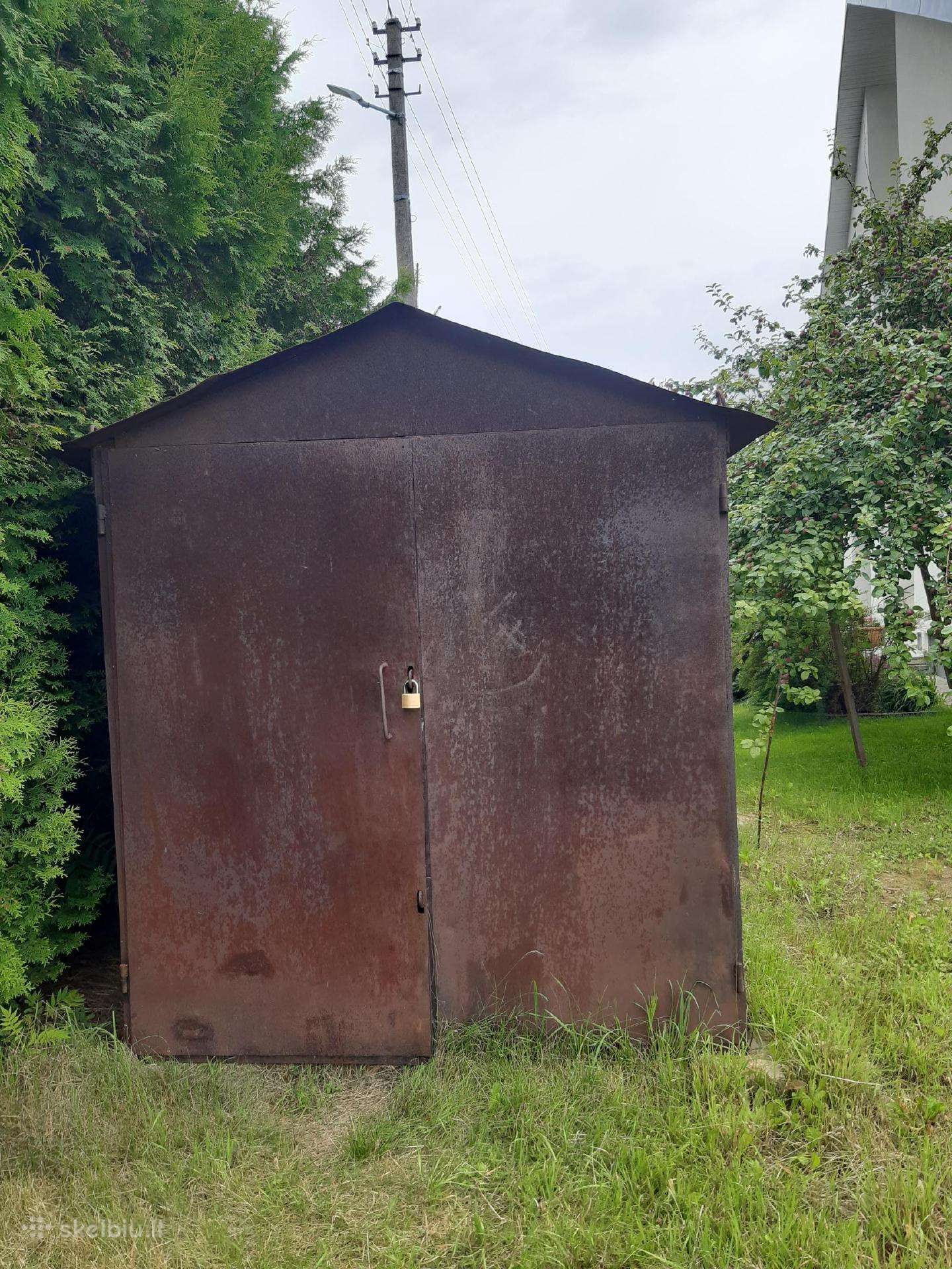 Metalinis garažas naudotas 2x3