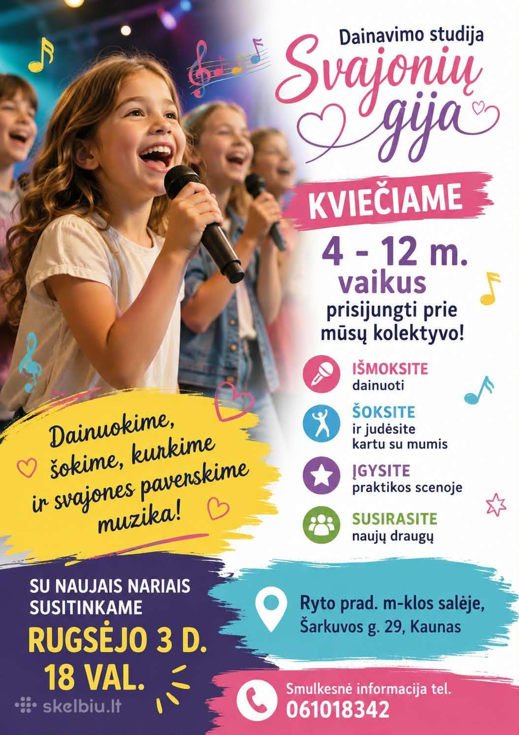 Dainavimo studija "Svajonių gija"