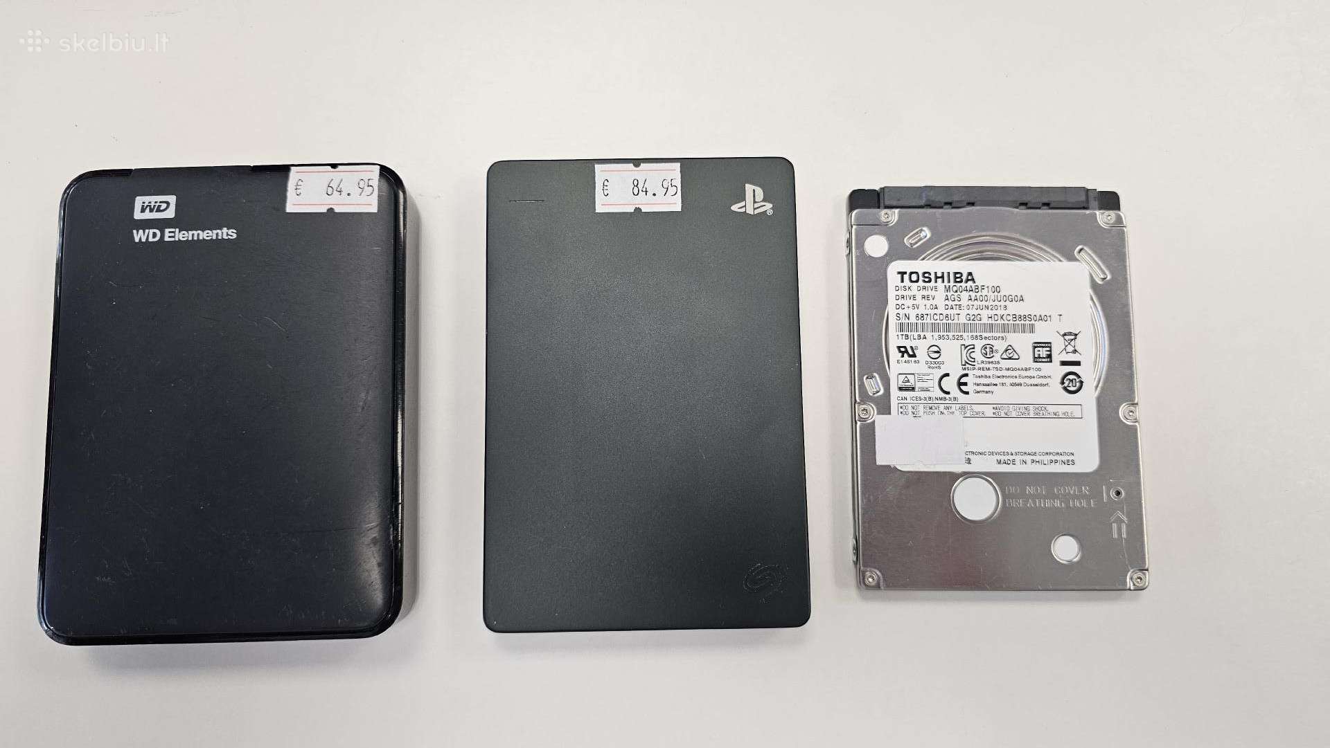 Seagate Wd Toshiba HDD 2tb 1tb